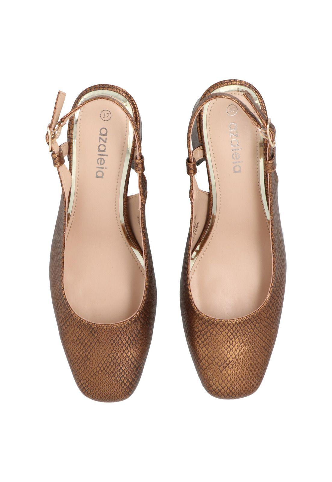 Zapato Mujer Anto Dorado-8