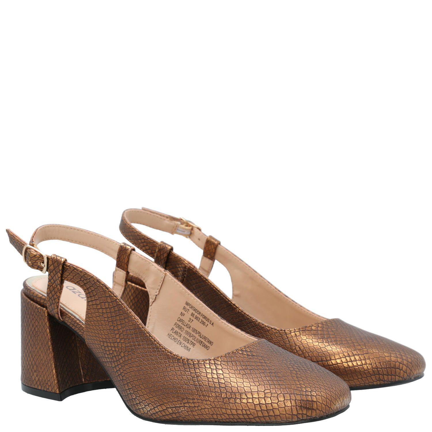 Zapato Mujer Anto Dorado-6