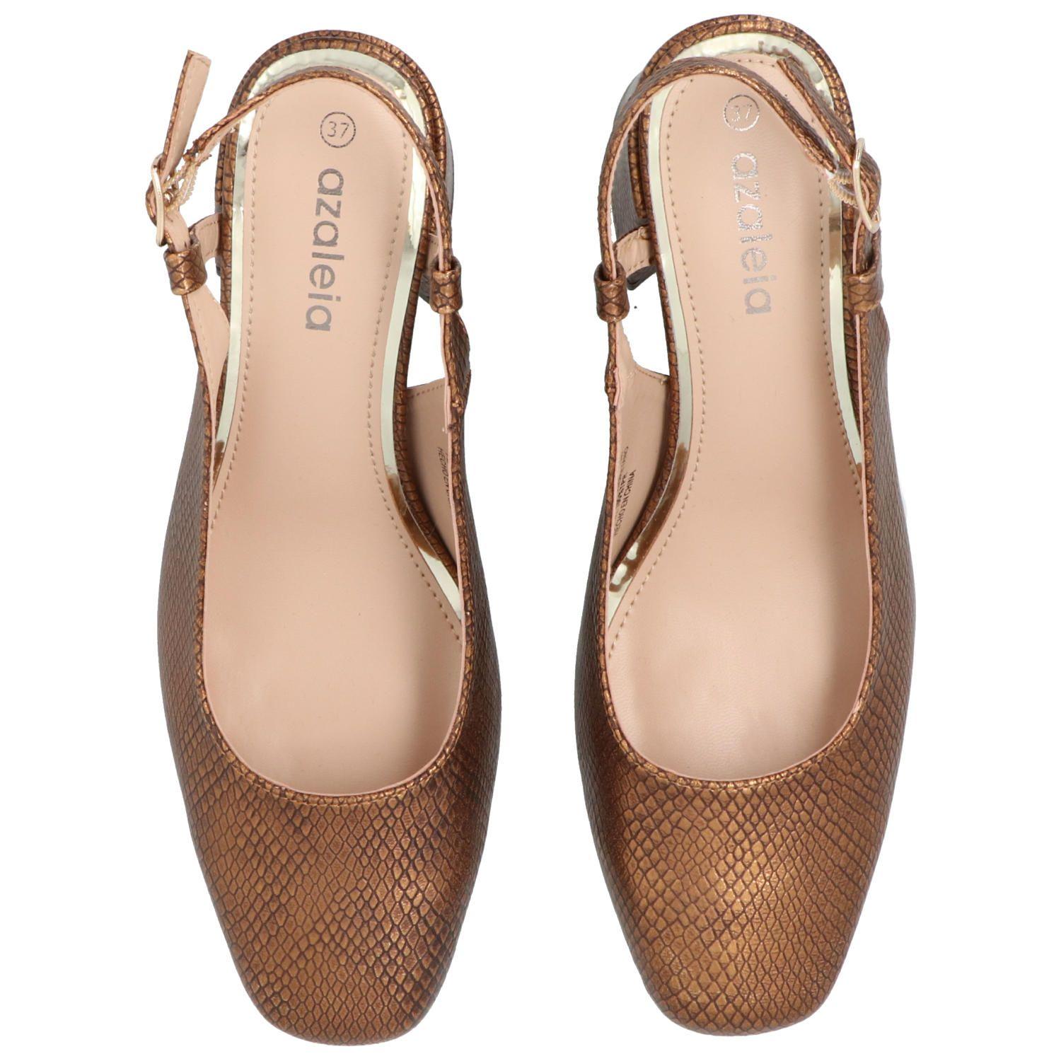 Zapato Mujer Anto Dorado-8