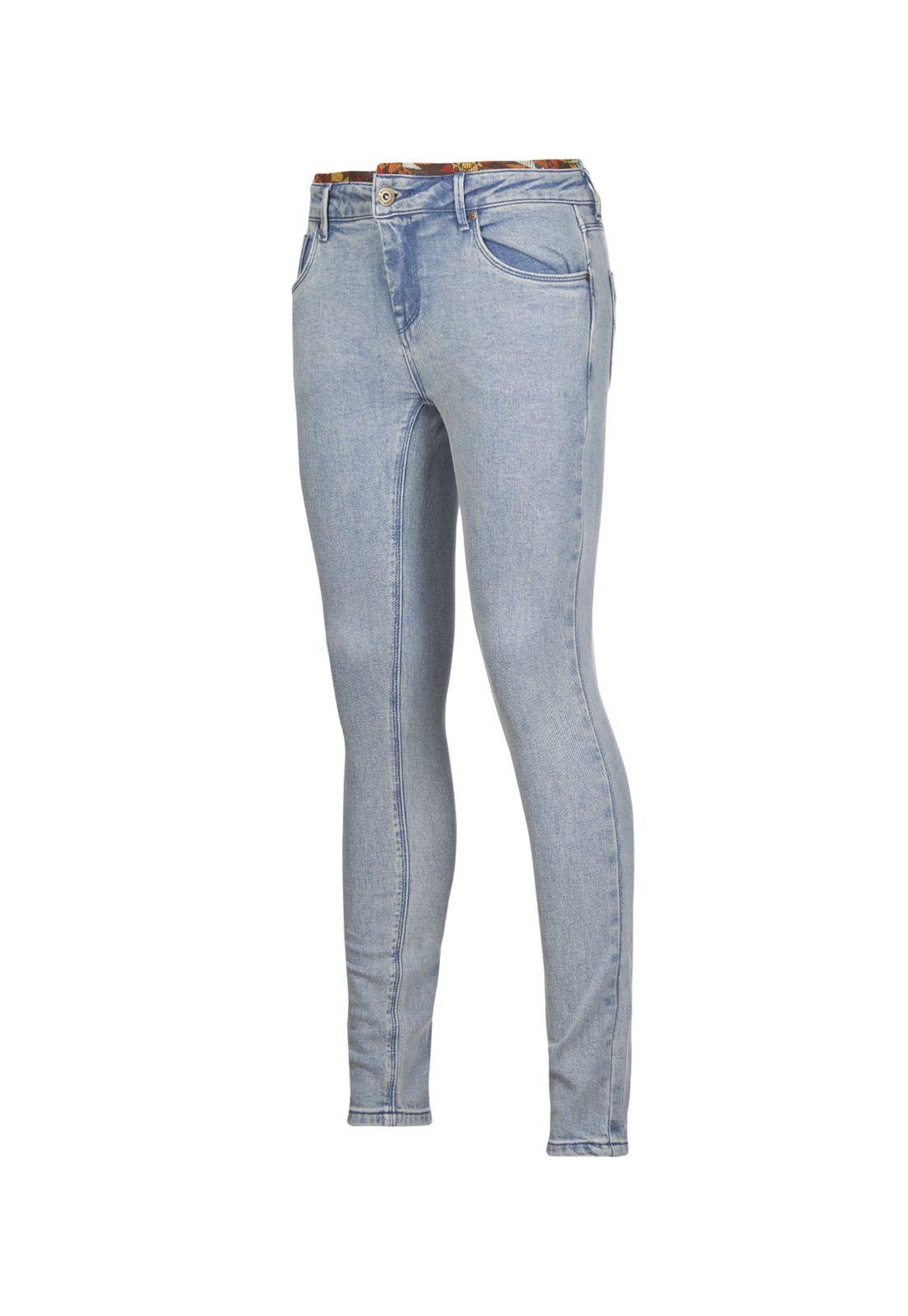 Jeans Mujer Olivia Azul Claro-0