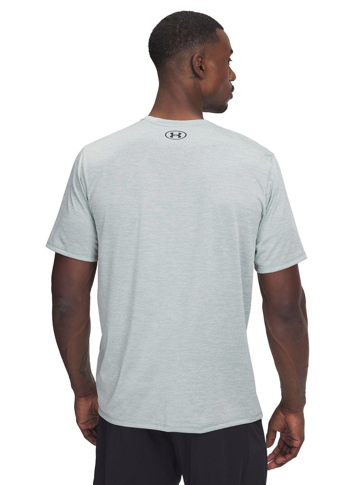 Polera Manga Corta Tech Vent Hombre Verde Underarmour-1