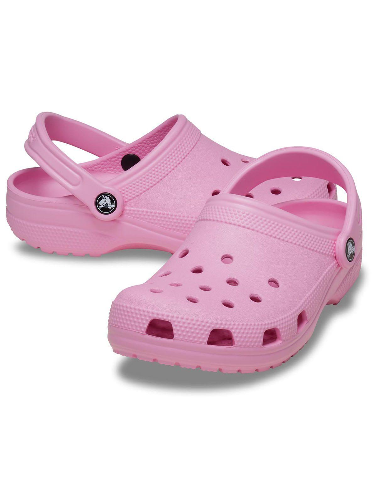 Zueco Crocs Mujer Classic Rosado-3