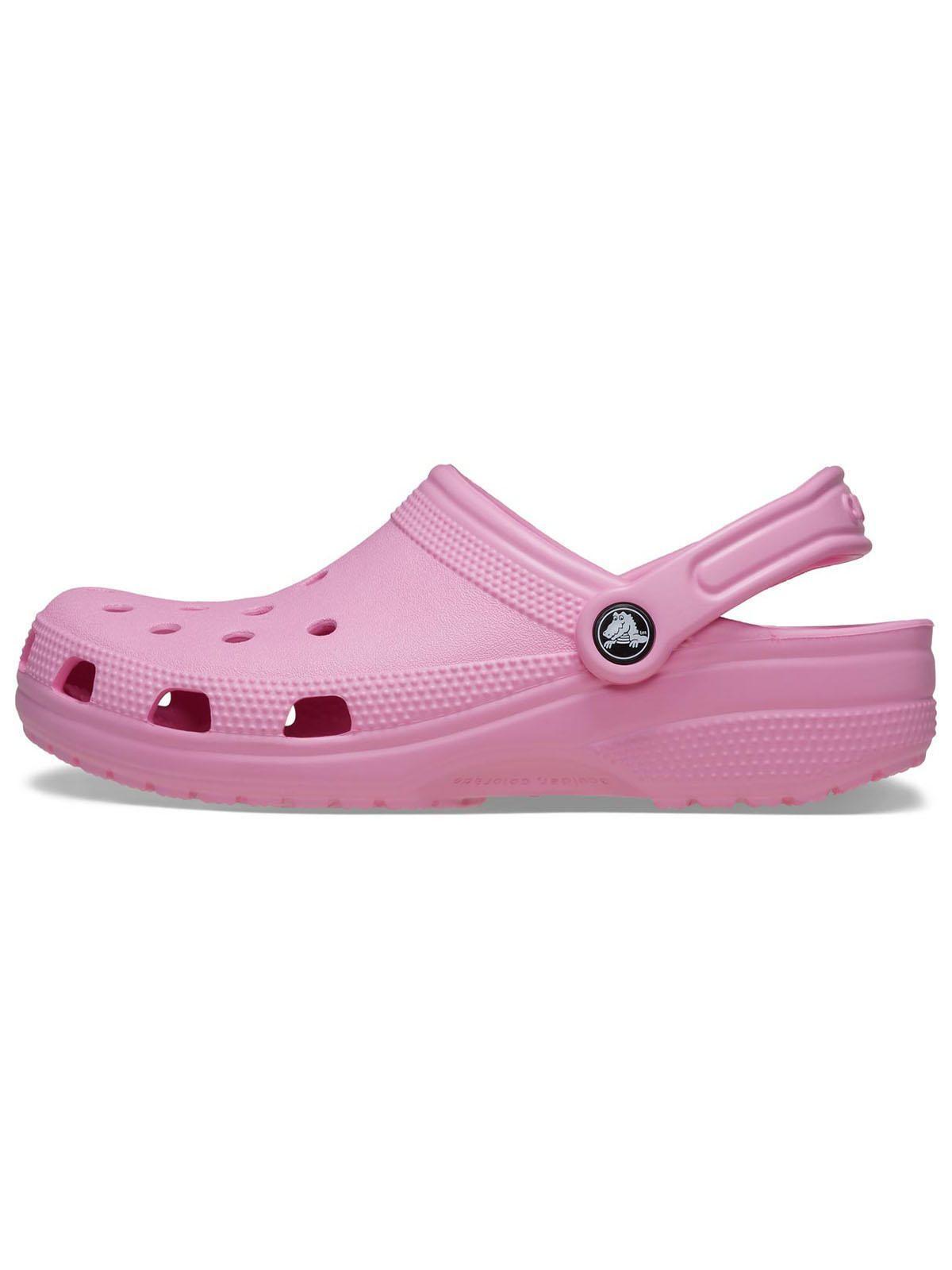 Zueco Crocs Mujer Classic Rosado-1