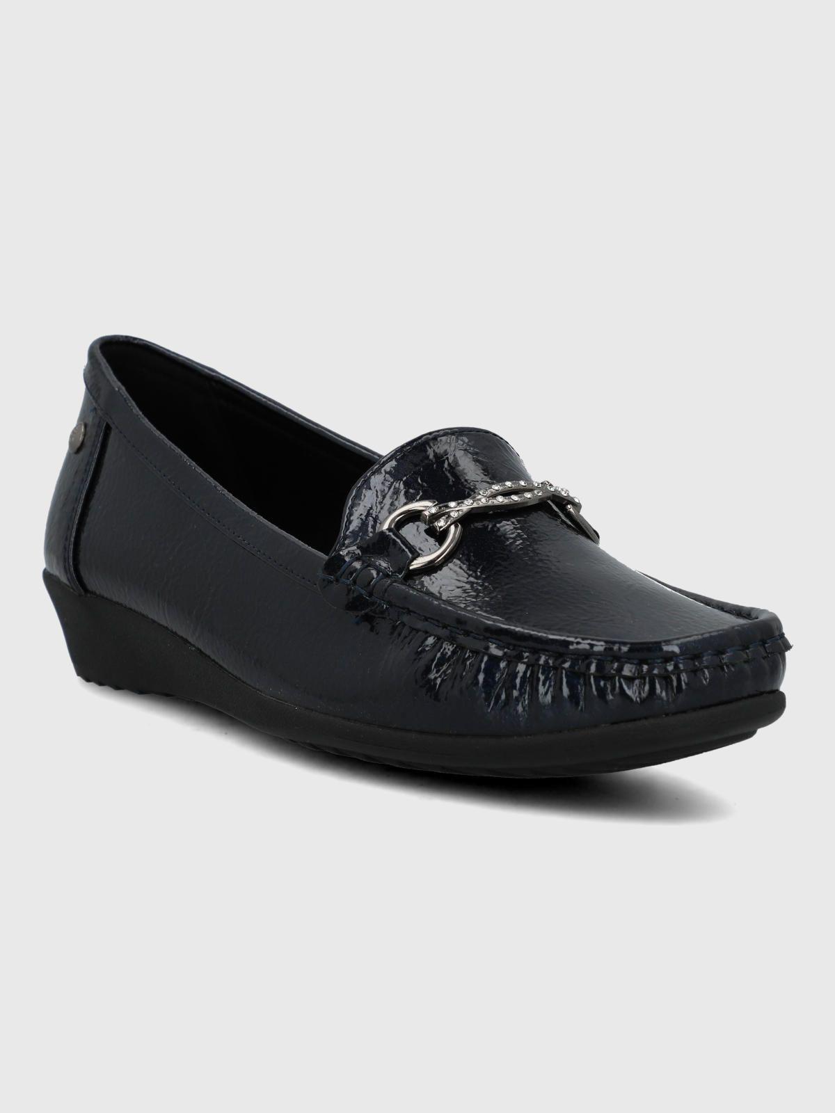 Mocasin Mujer Anastasia Azul-0