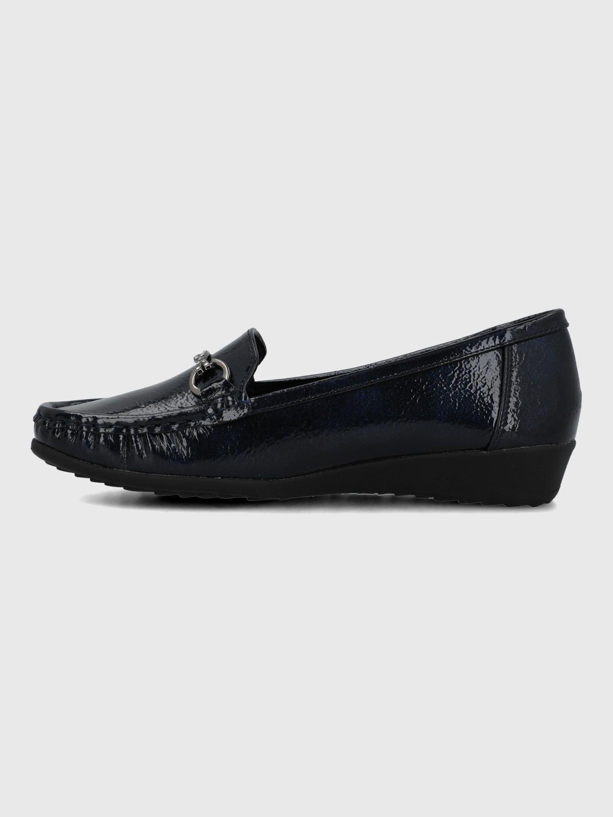Mocasin Mujer Anastasia Azul-4