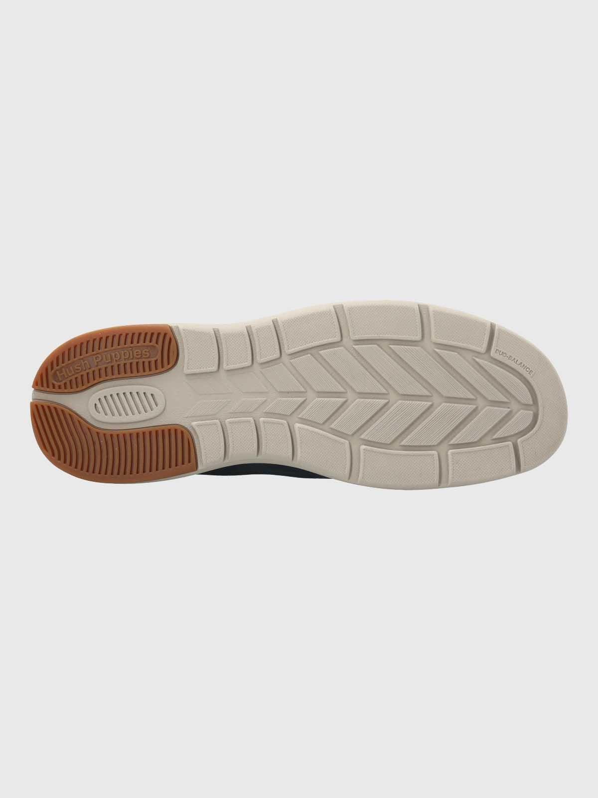 Zapato Hombre Cuero Hunt Azul-7