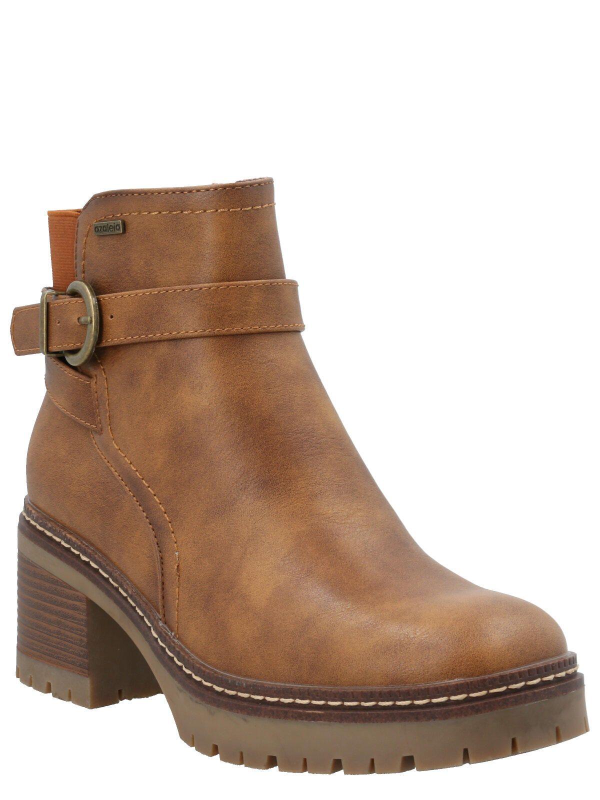 Botín Florentina Mujer Camel-0