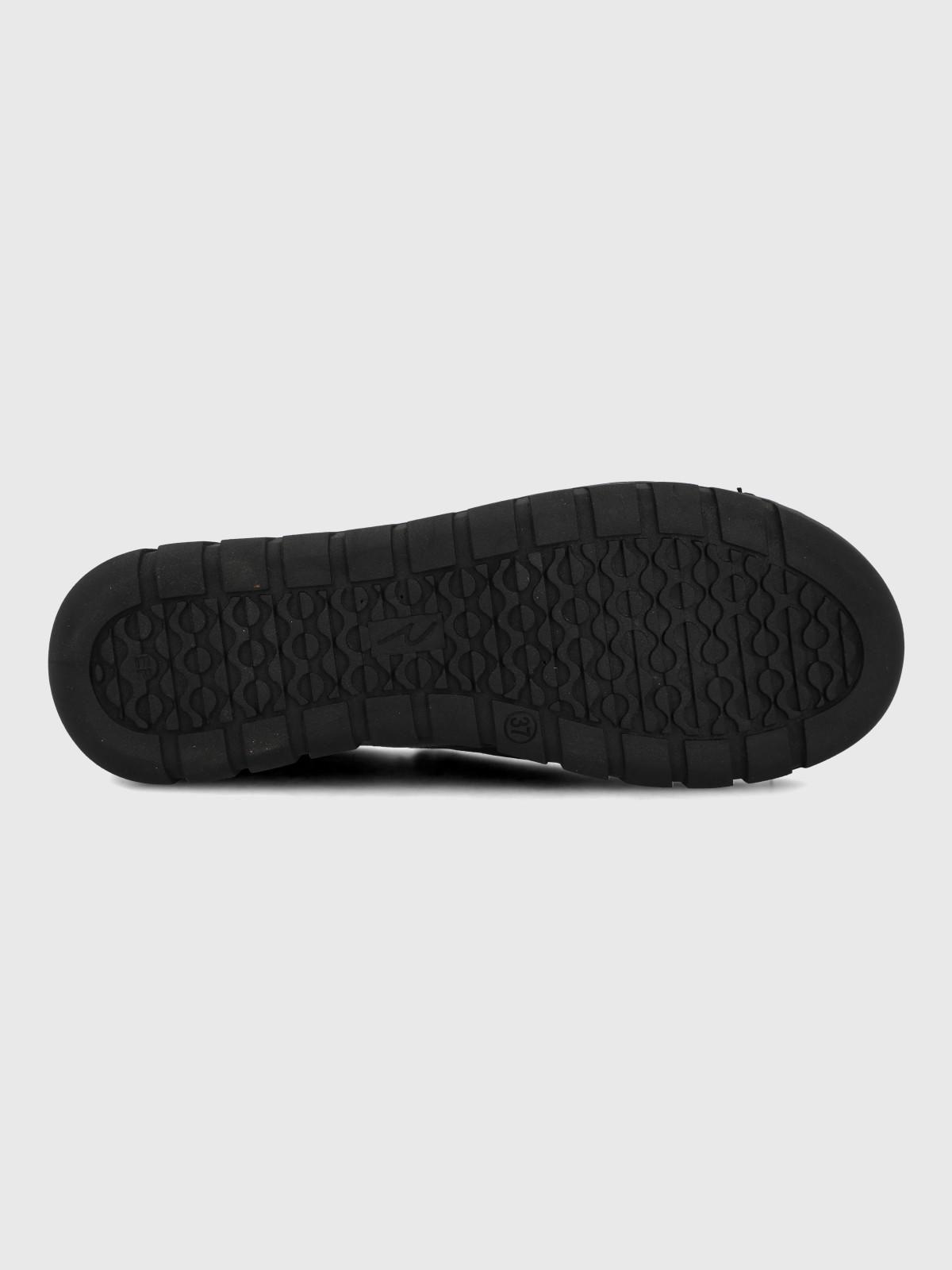 Slip On Cuero Mujer Henry II Negro-7