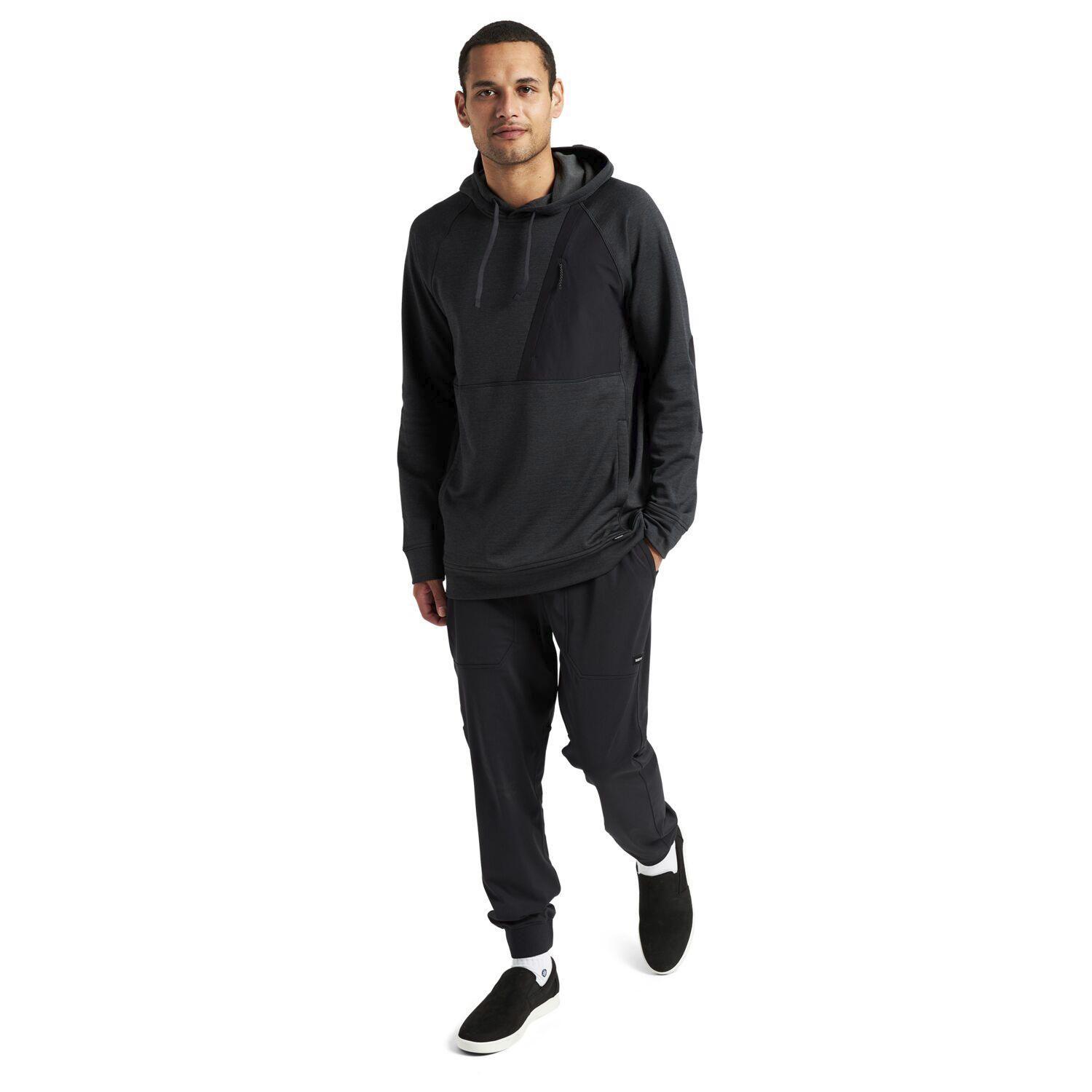 Polerón Hombre Multipath Grid Negro-1