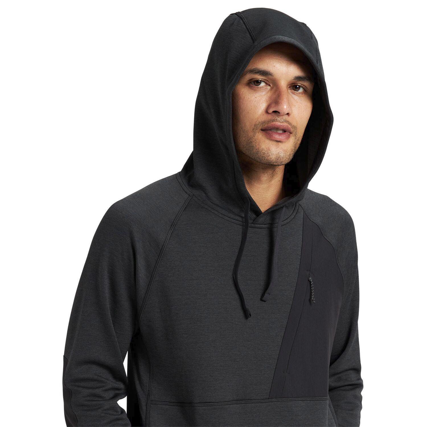 Polerón Hombre Multipath Grid Negro-3