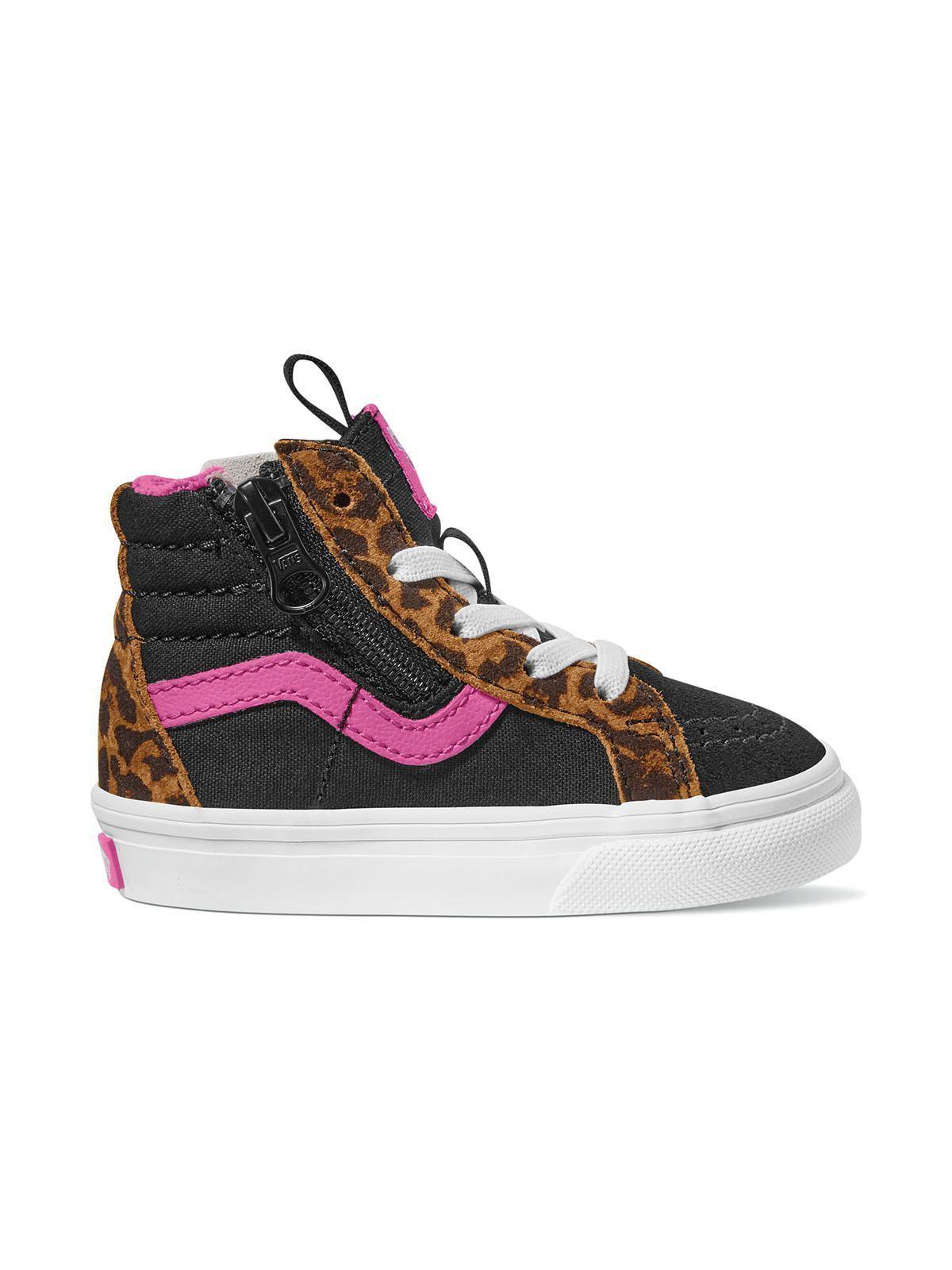 Zapatilla caña Niño Sk8-Hi Reissue Side Negro Vans-0