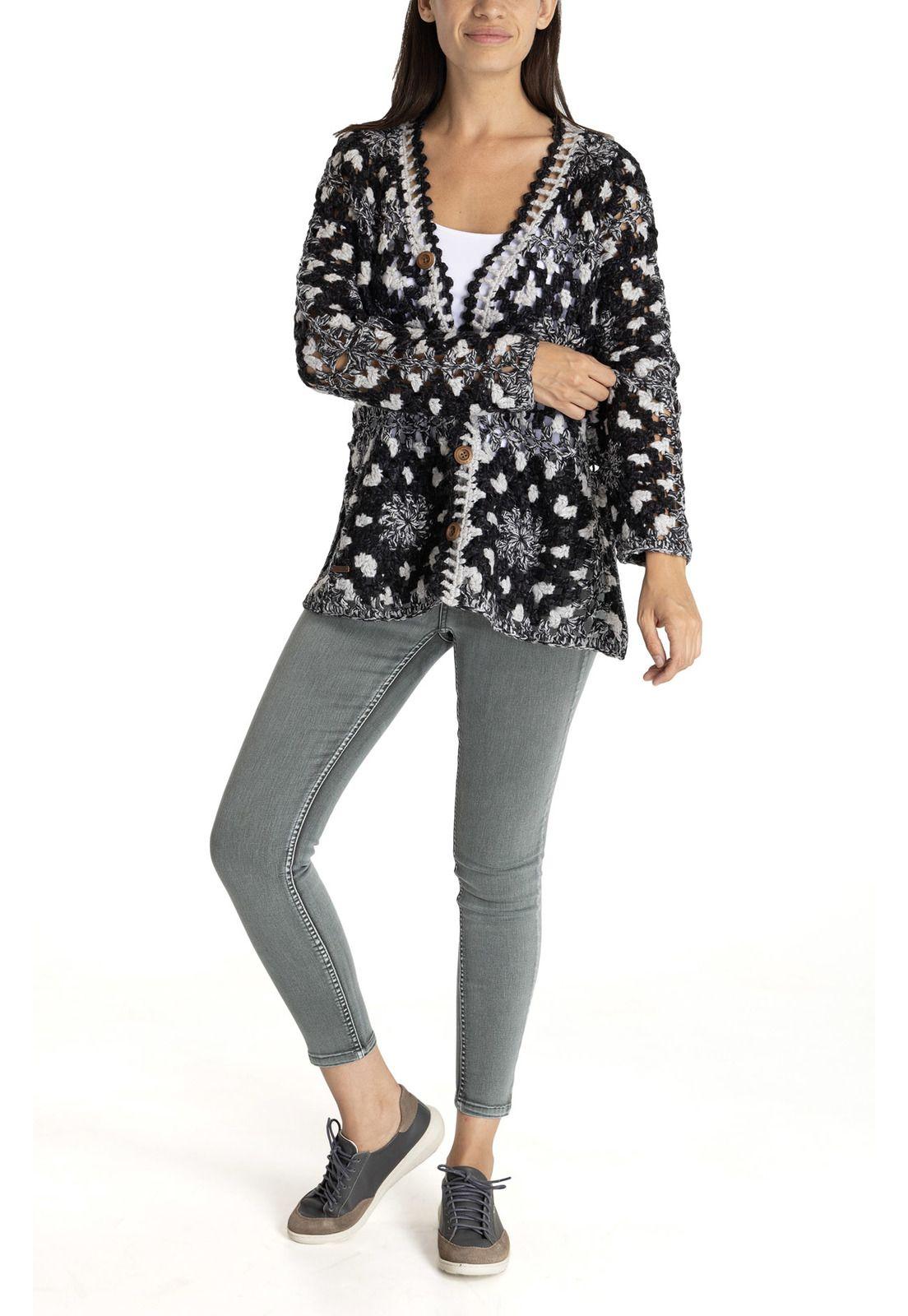 Sweater Mujer Atrani Negro-8