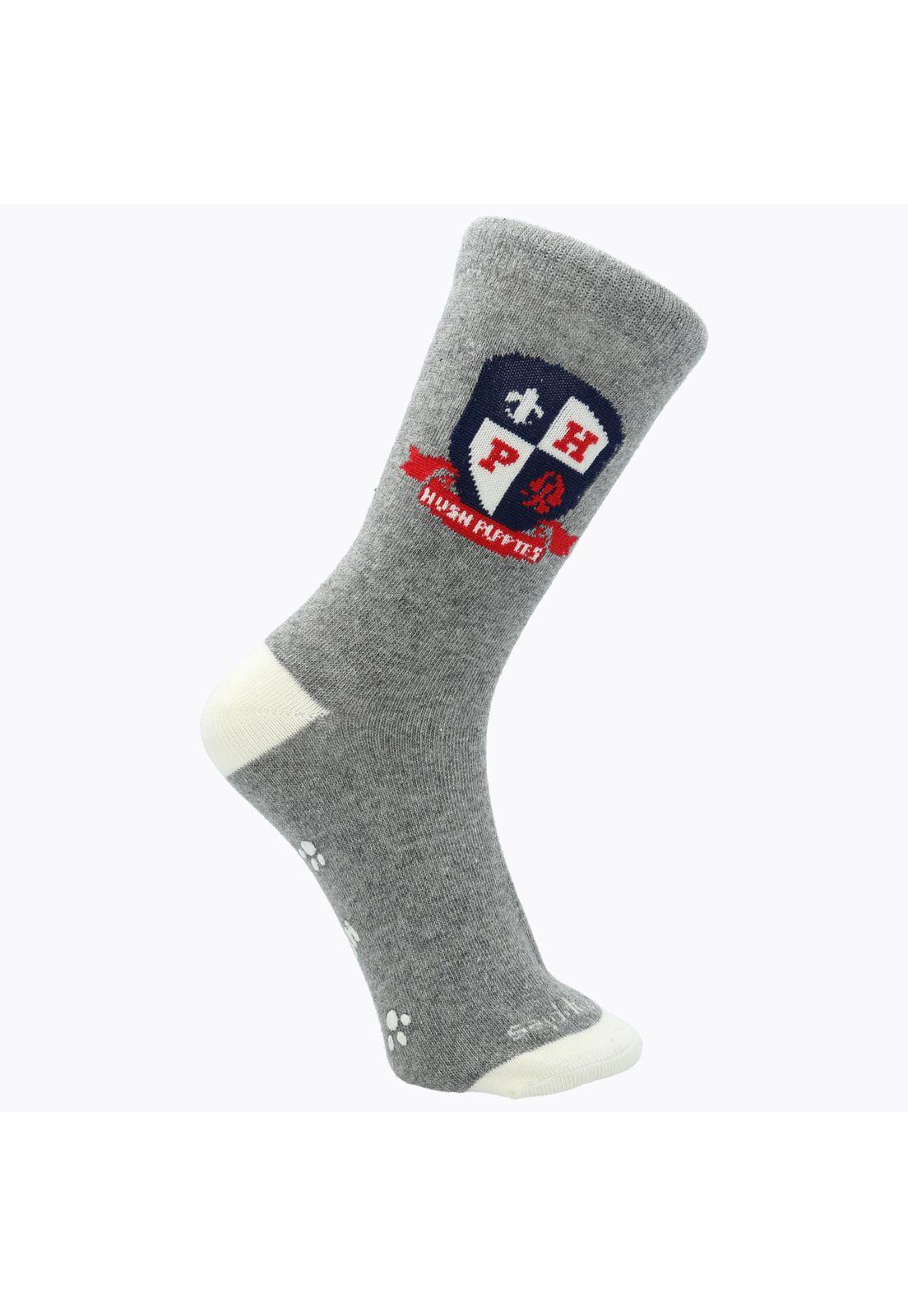 Calcetín Algodón Niño Shield Gris-0