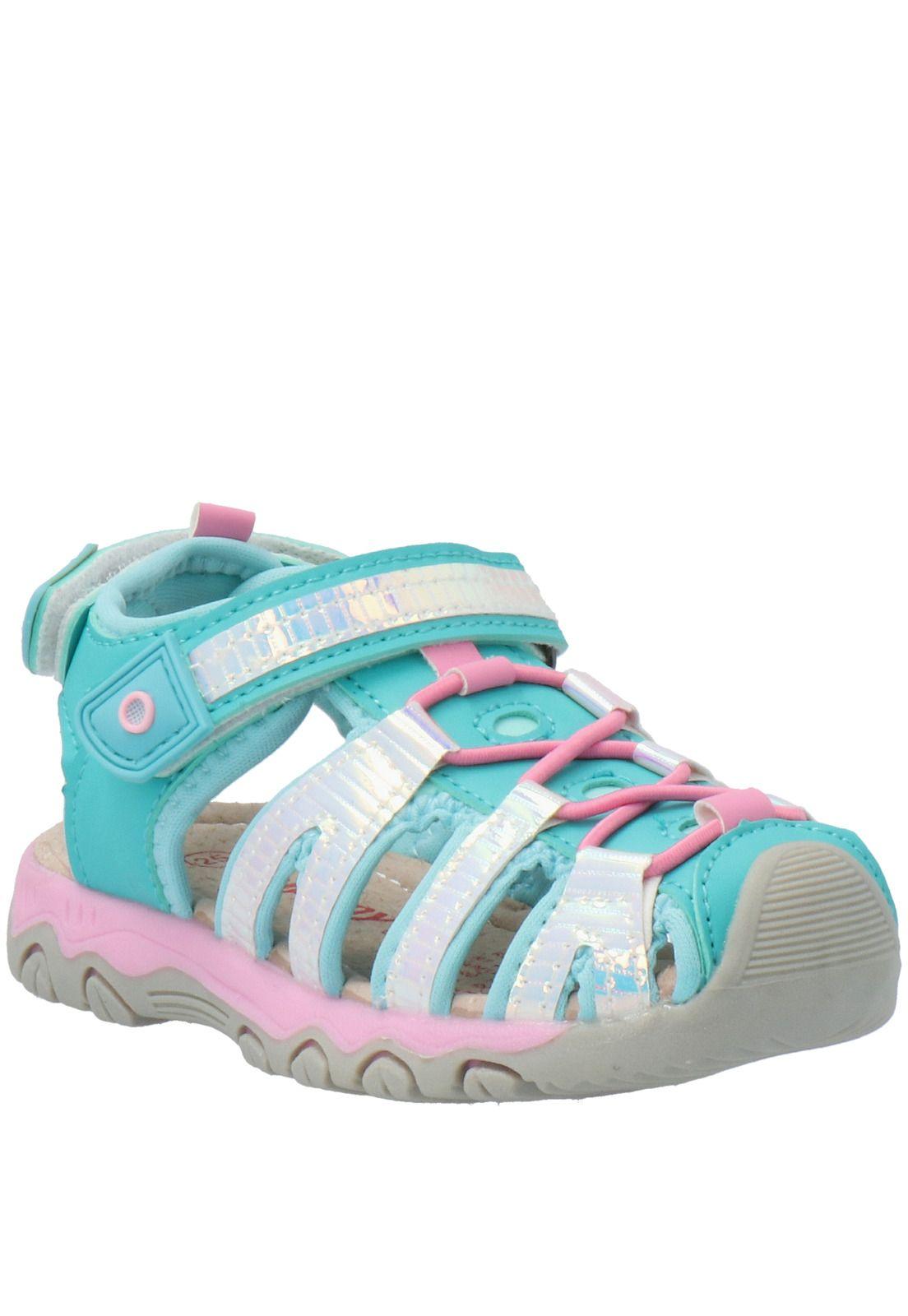 Sandalia Diana Turquesa-0