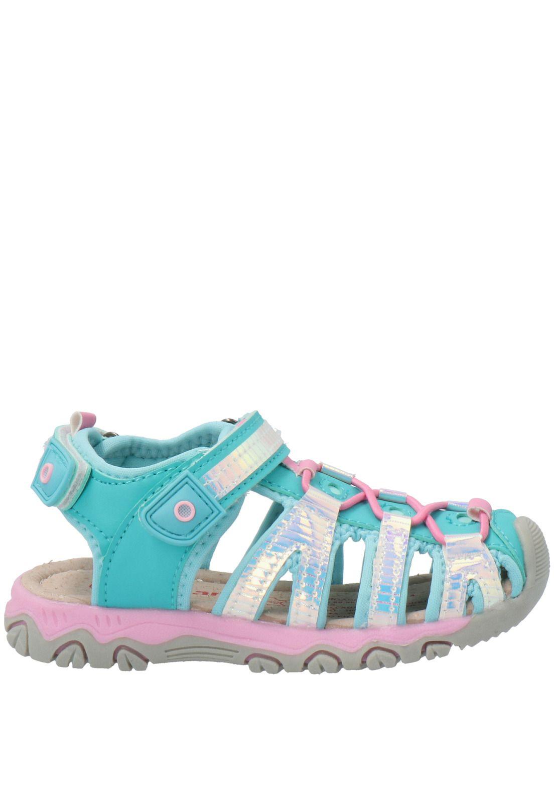 Sandalia Diana Turquesa-1