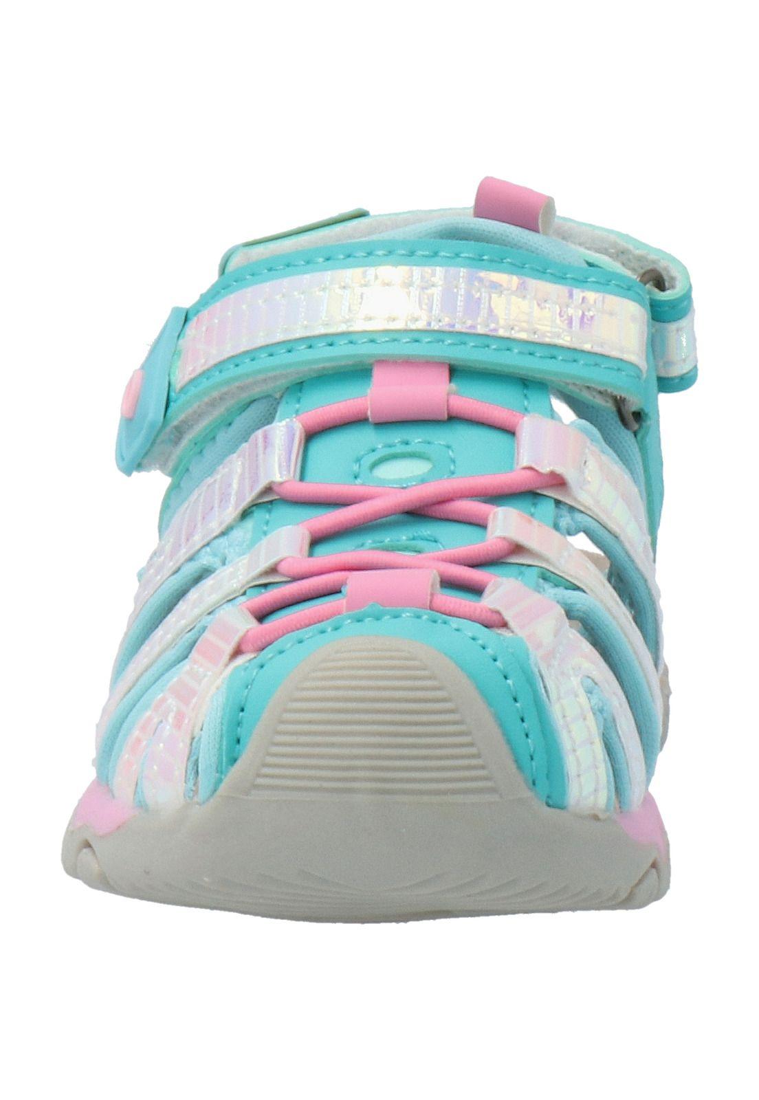 Sandalia Diana Turquesa-2