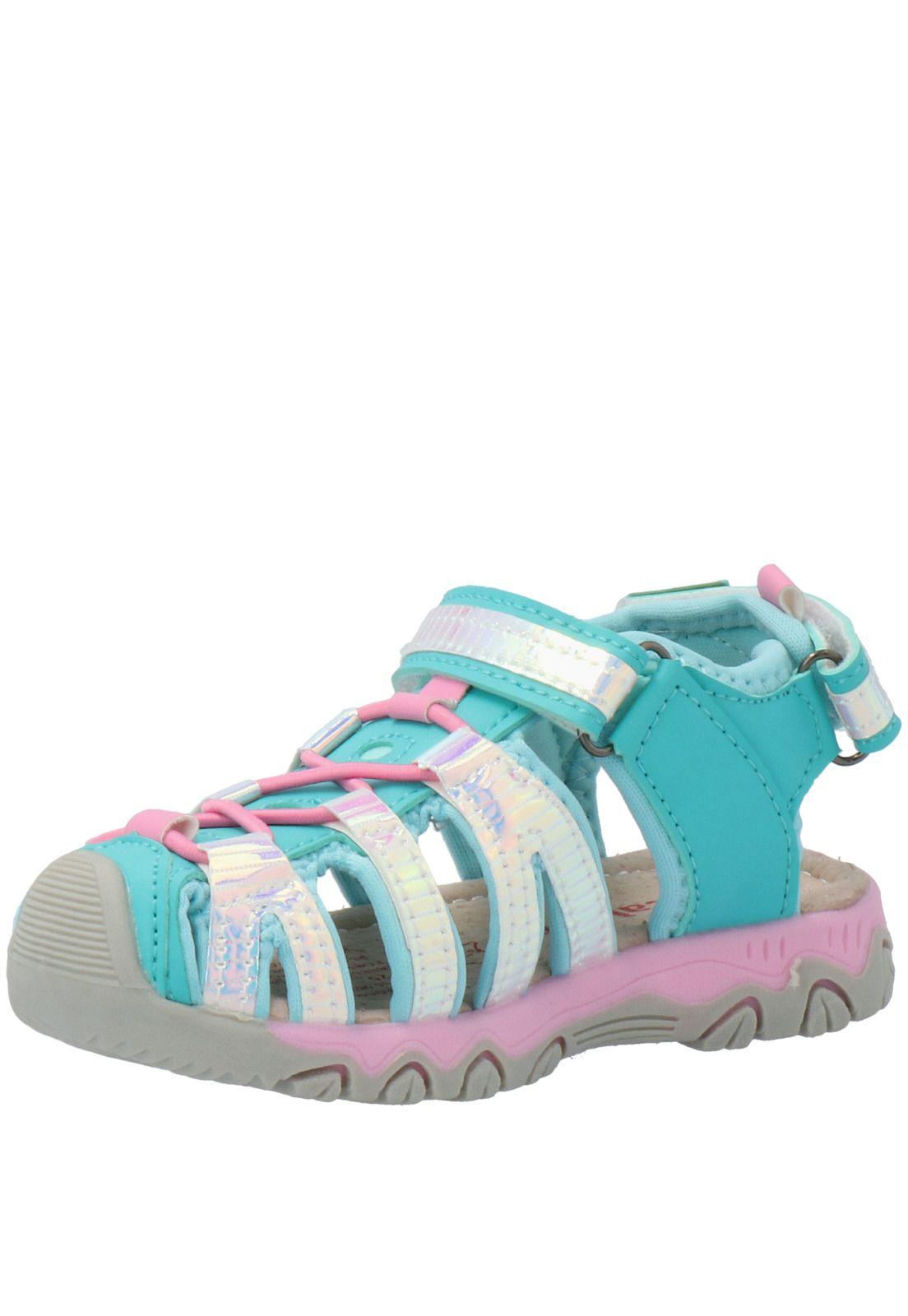 Sandalia Diana Turquesa-3