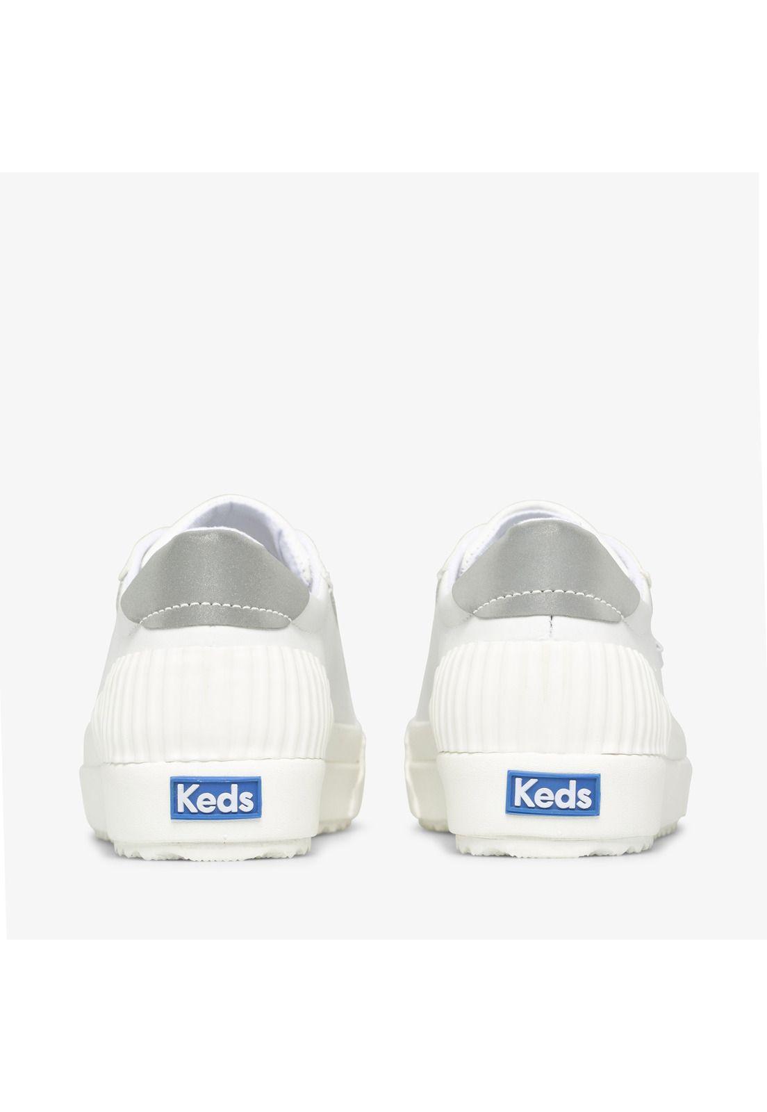 Zapatilla Cuero Mujer Demi Trx  Blanco-3