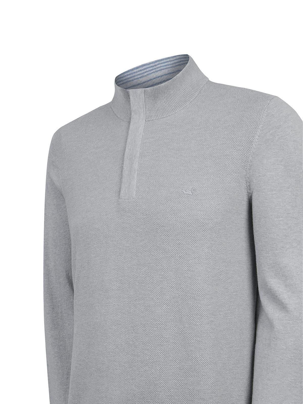 Sweater Algodón Orgánico Hombre Bilbao Gris-3