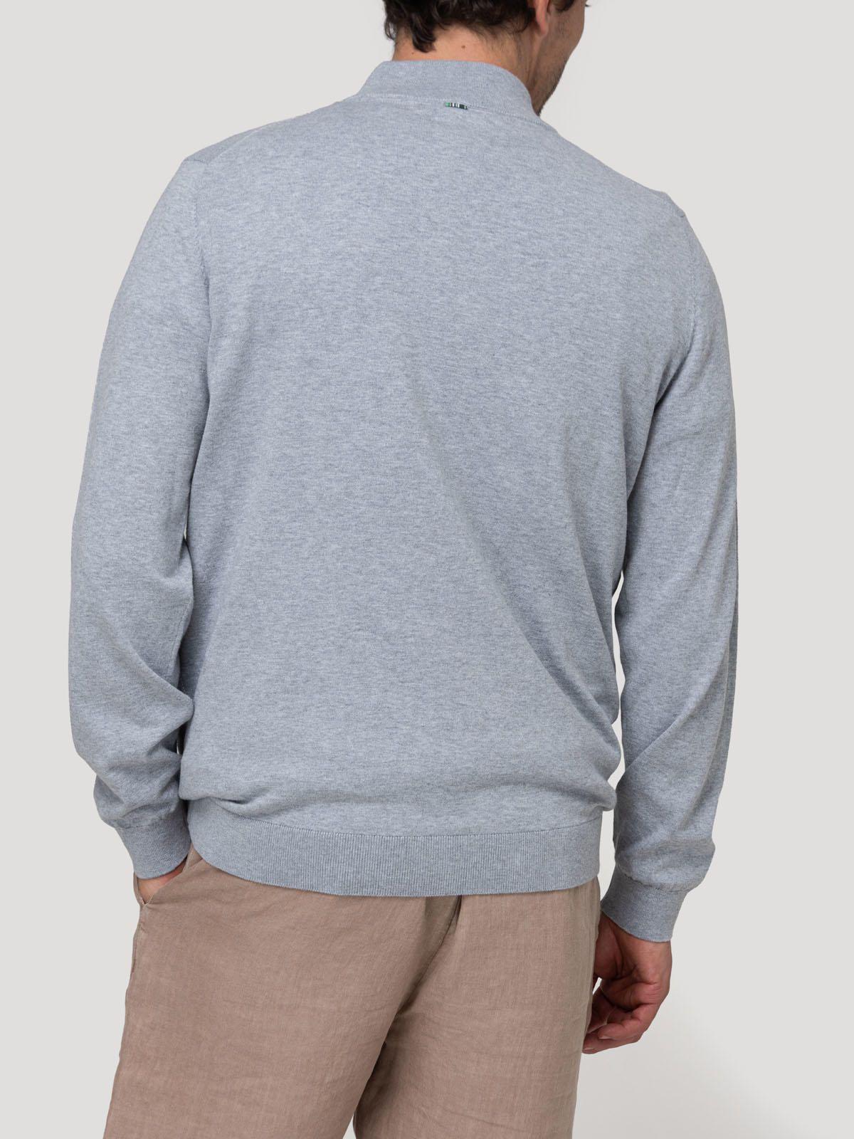 Sweater Algodón Orgánico Hombre Bilbao Gris-5