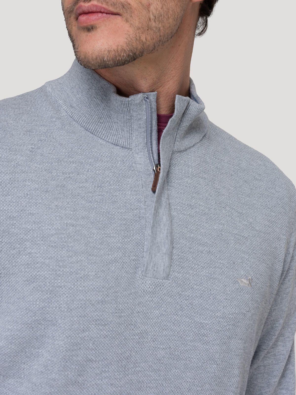 Sweater Algodón Orgánico Hombre Bilbao Gris-6