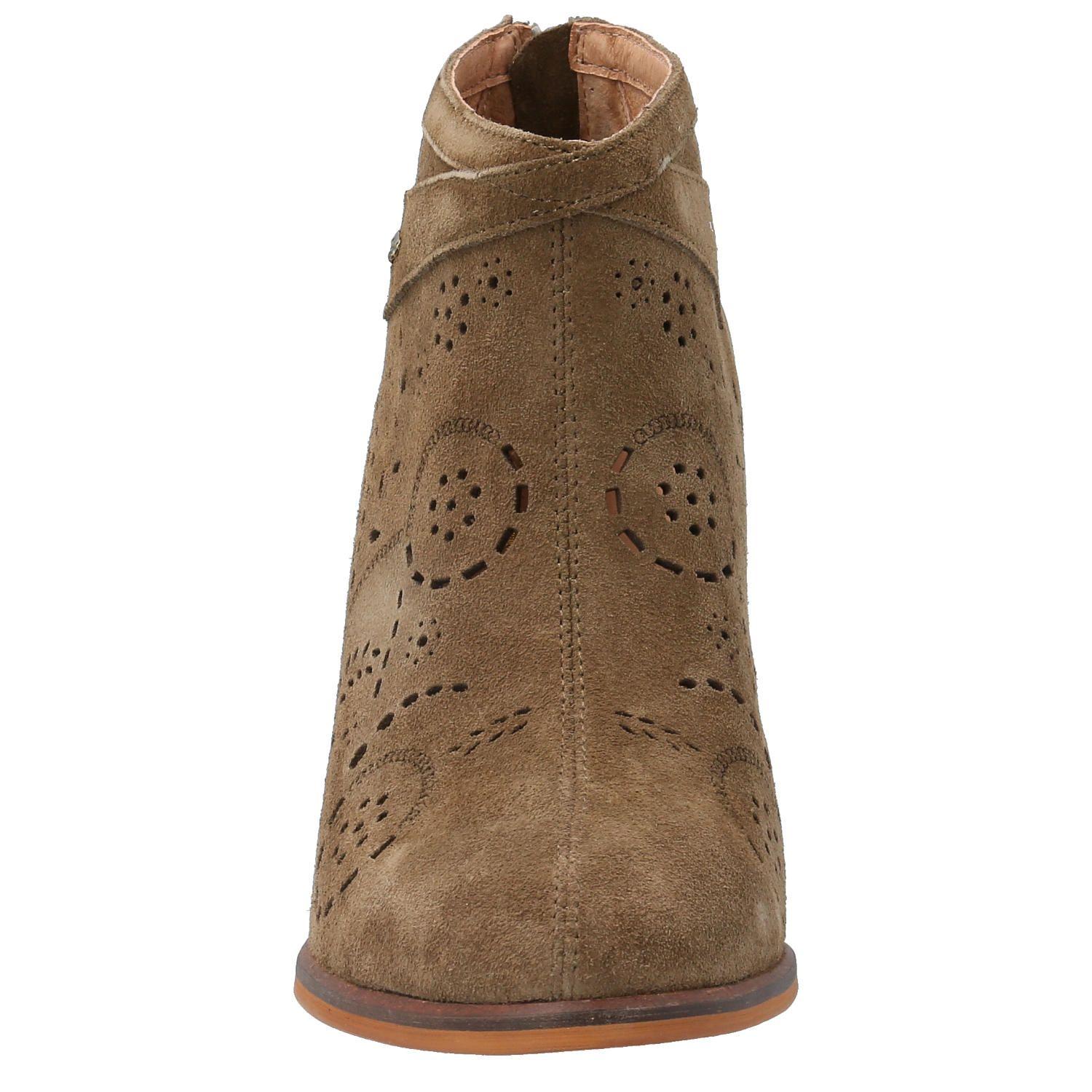 Botin Cuero Ruby Verde Oscuro Mujer-2