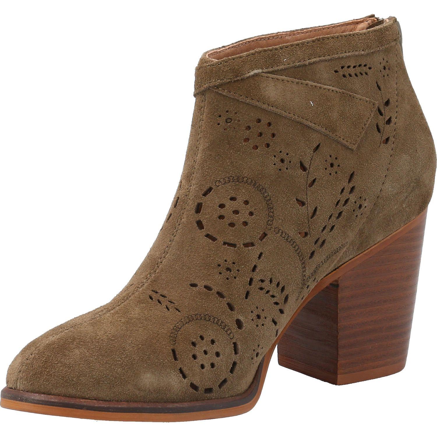 Botin Cuero Ruby Verde Oscuro Mujer-3