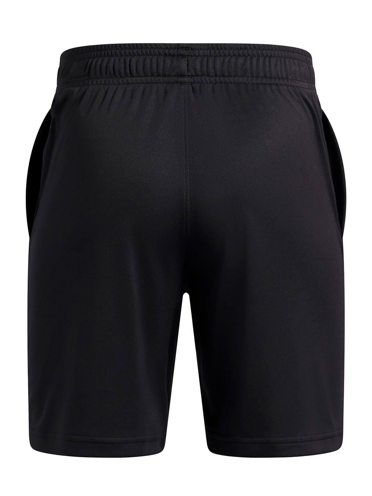 Short UA Tech Logo Negro Niño-1
