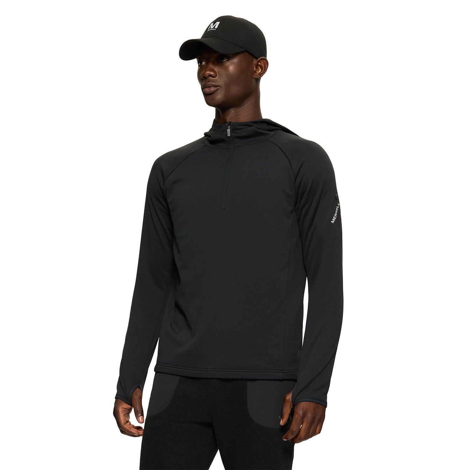 Polar Hombre Active Hoody Negro-1