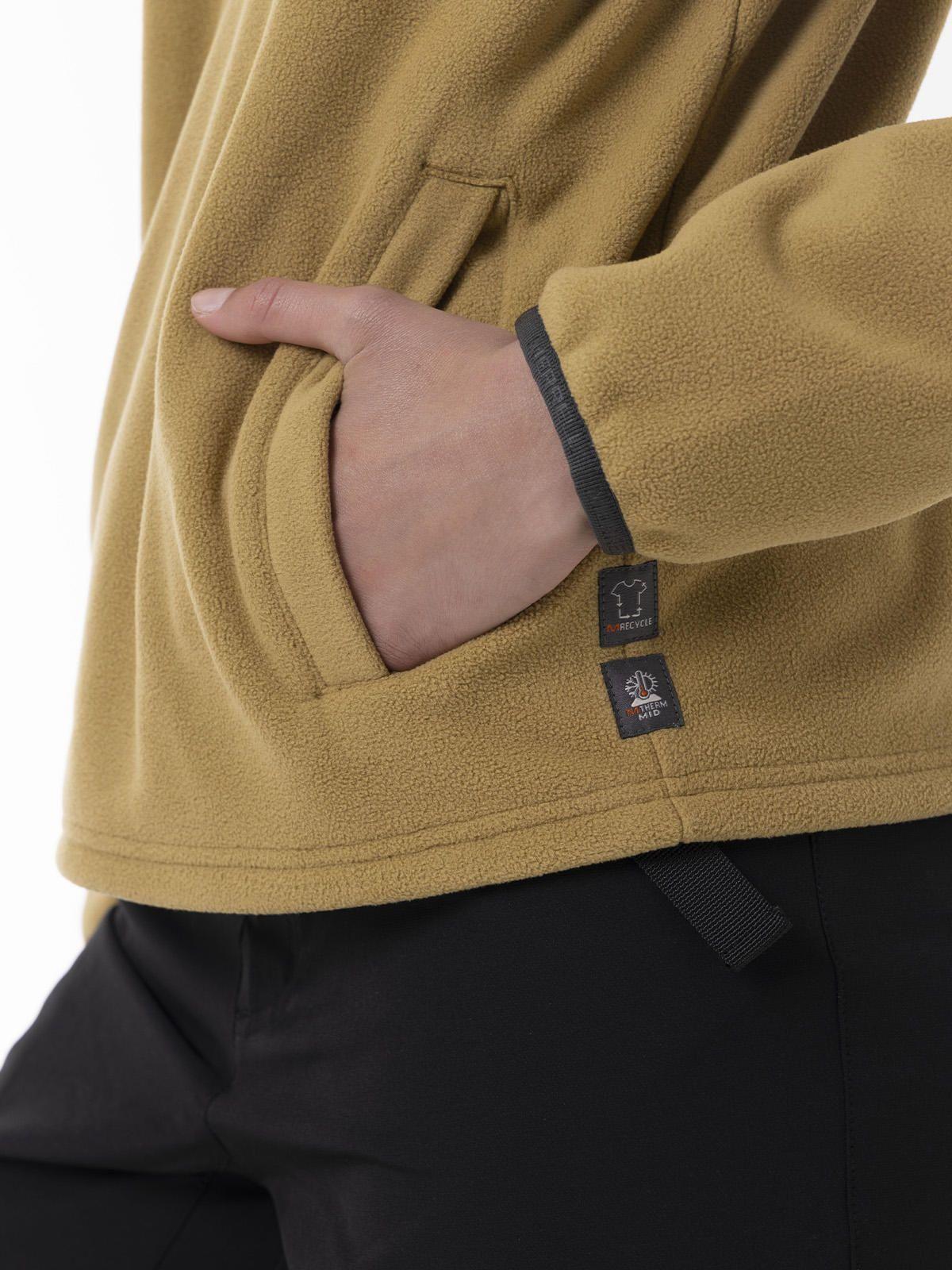 Polar Mujer Thermal Core Quarter Snap Mostaza-6