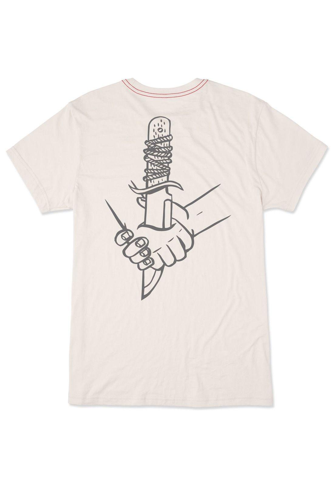 Polera M/C Masculino Trusted Ss Blanco-1