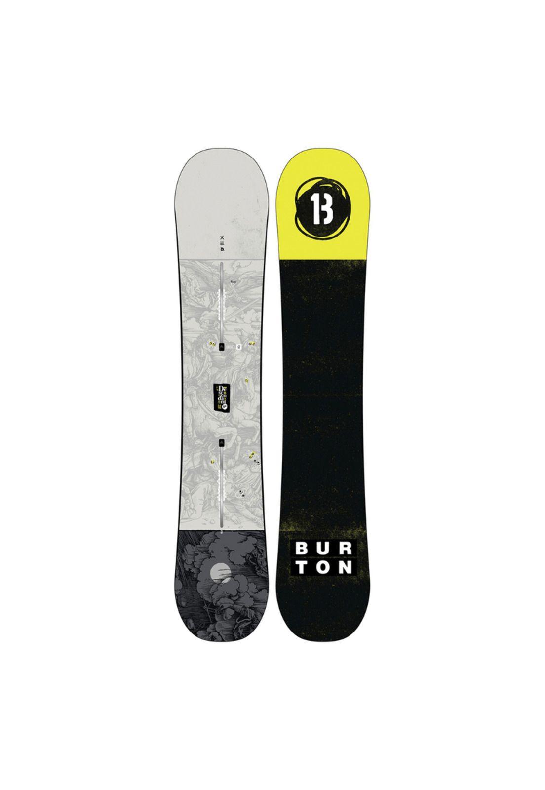 Tabla Snowboard Hombre Descendant Negro/Amarillo Burton-0