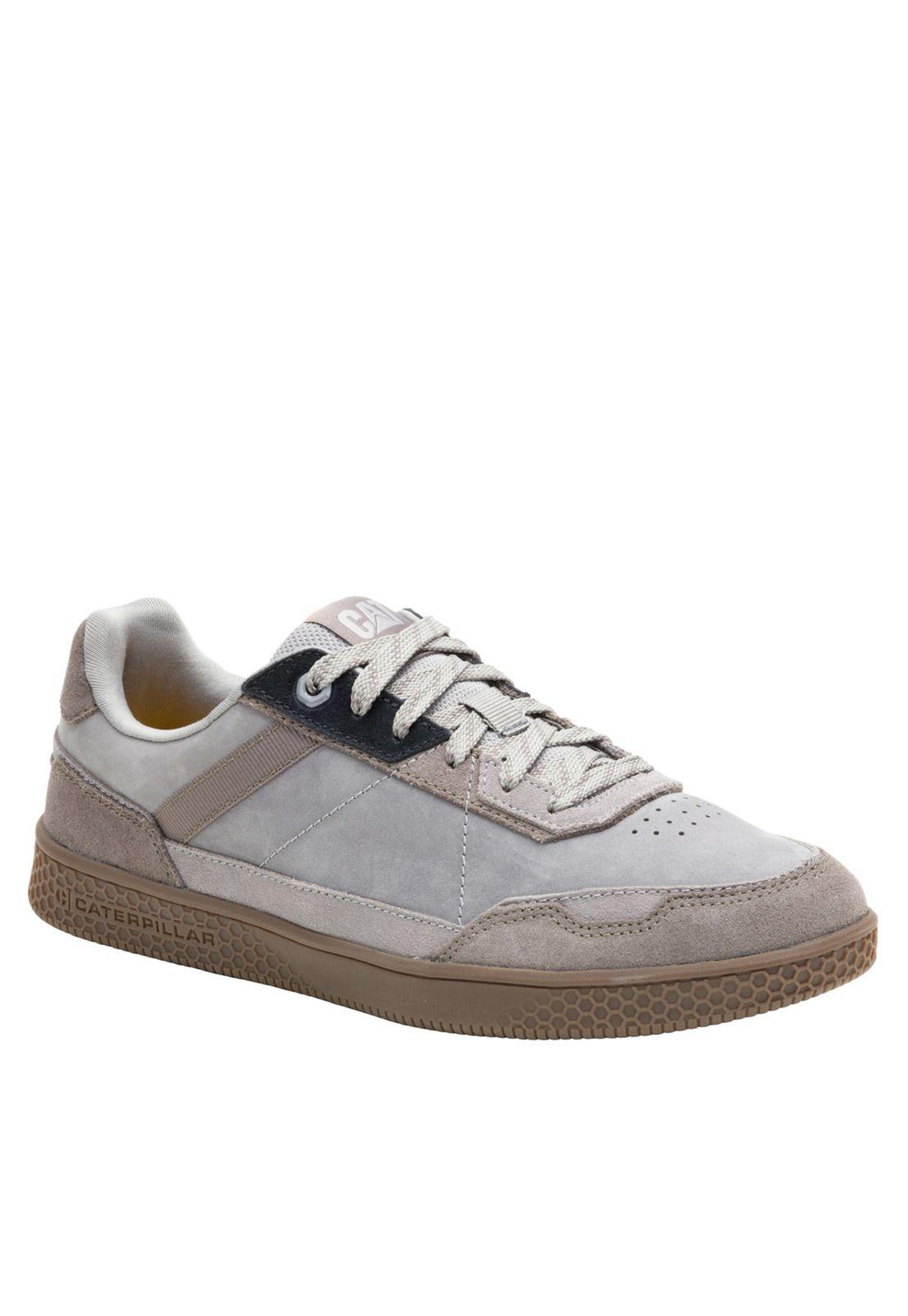 Zapatilla Pause Retro Leather Hombre Gris-0