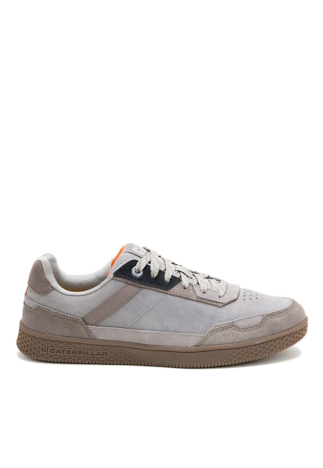 Zapatilla Pause Retro Leather Hombre Gris-1