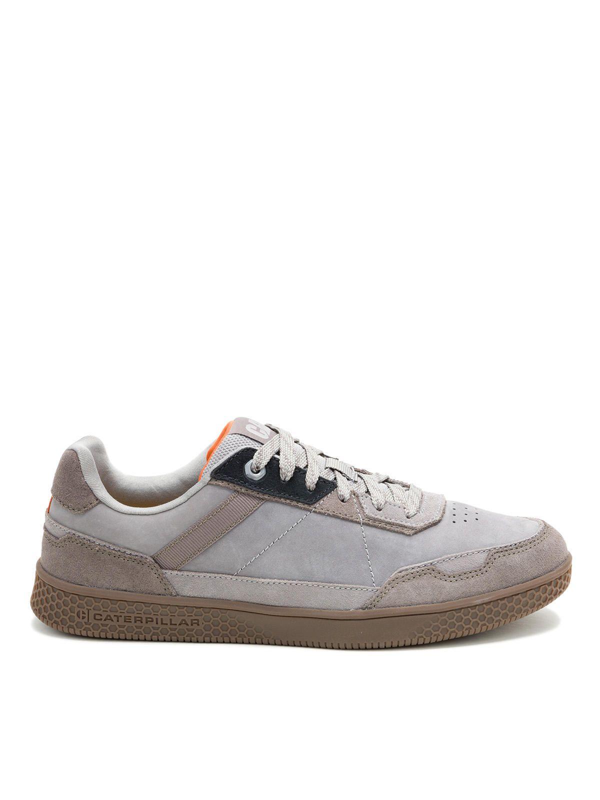 Zapatilla Pause Retro Leather Hombre Gris-1