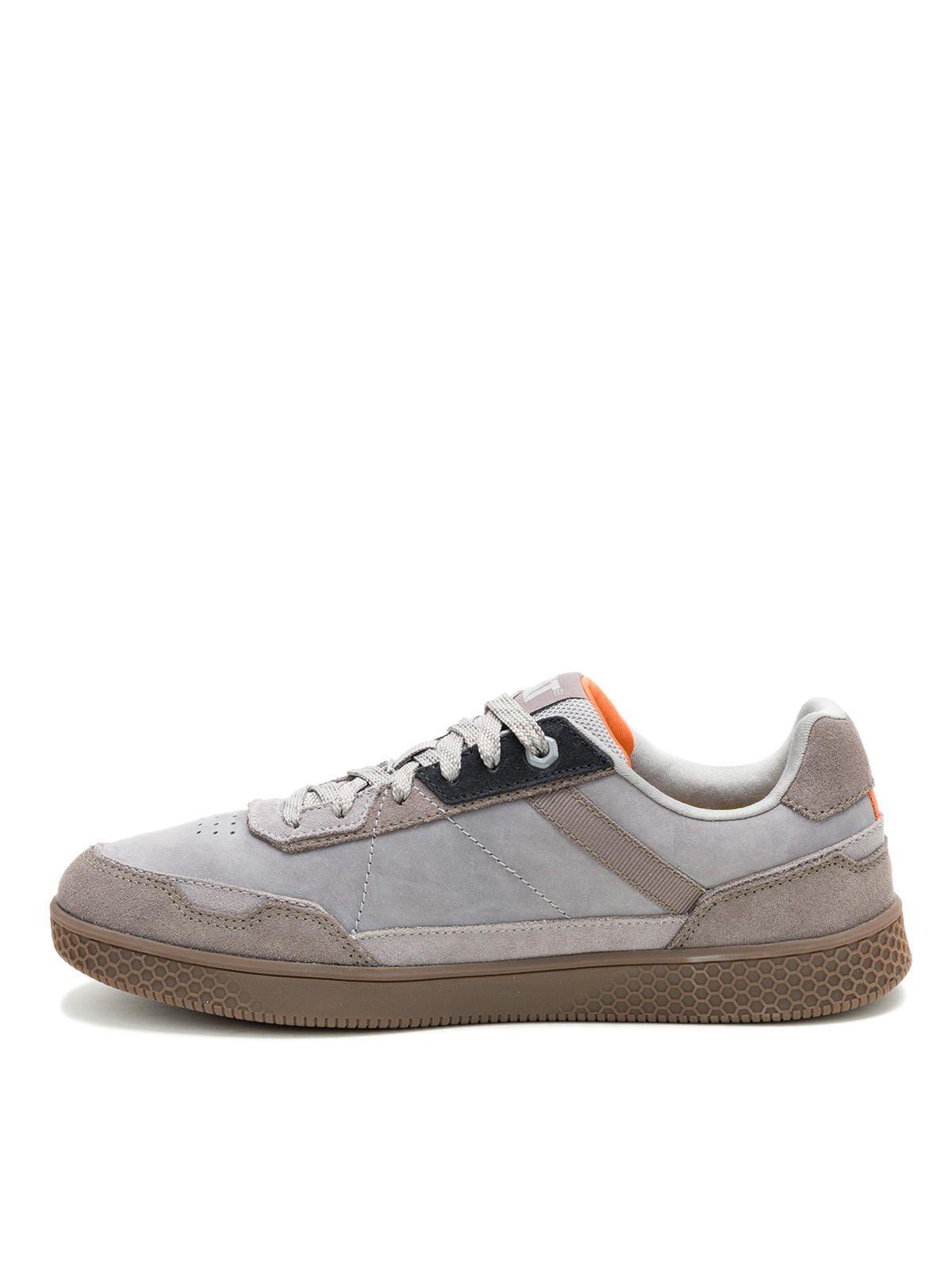 Zapatilla Pause Retro Leather Hombre Gris-3