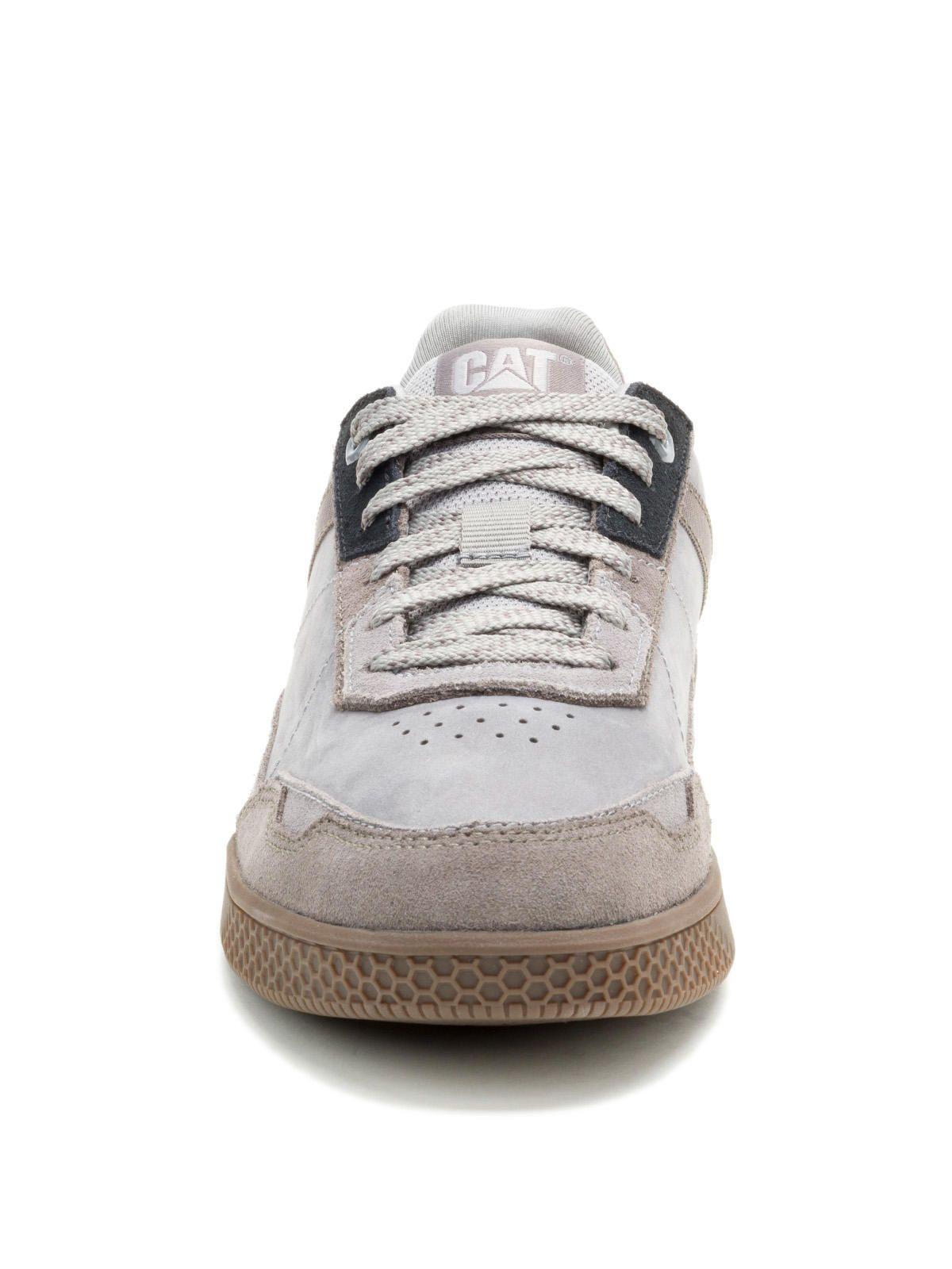 Zapatilla Pause Retro Leather Hombre Gris-4