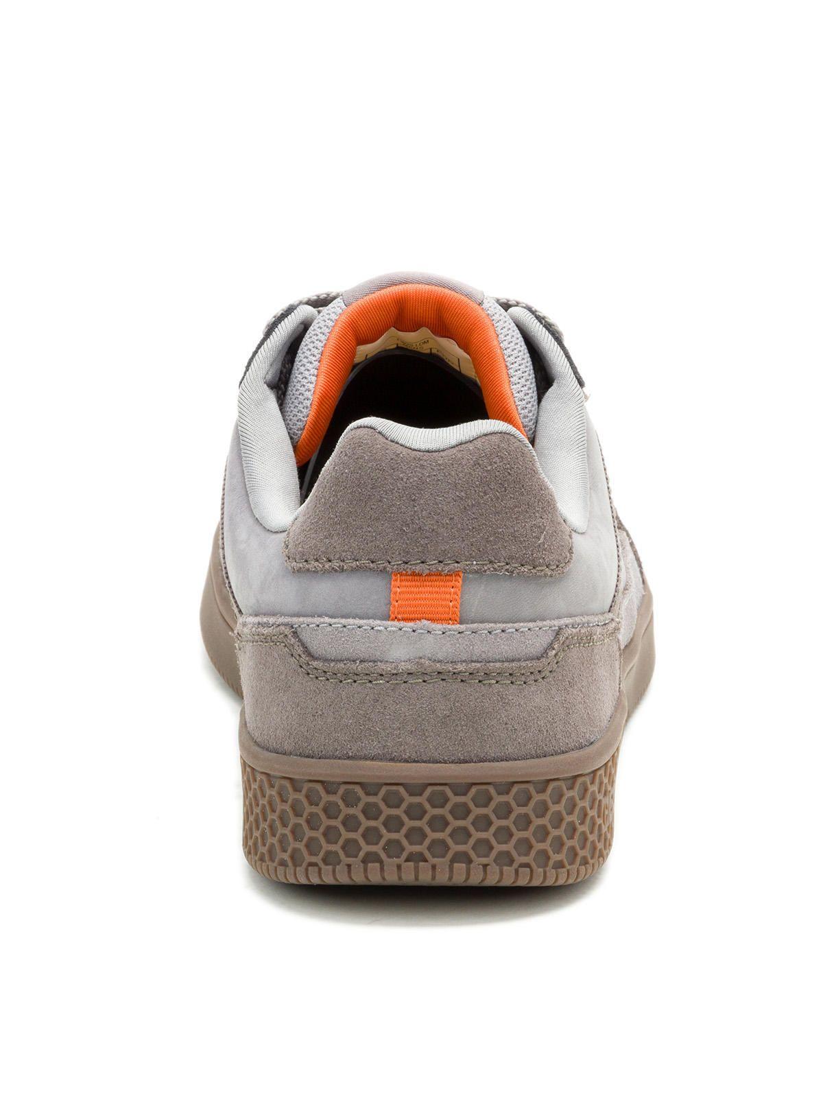 Zapatilla Pause Retro Leather Hombre Gris-5