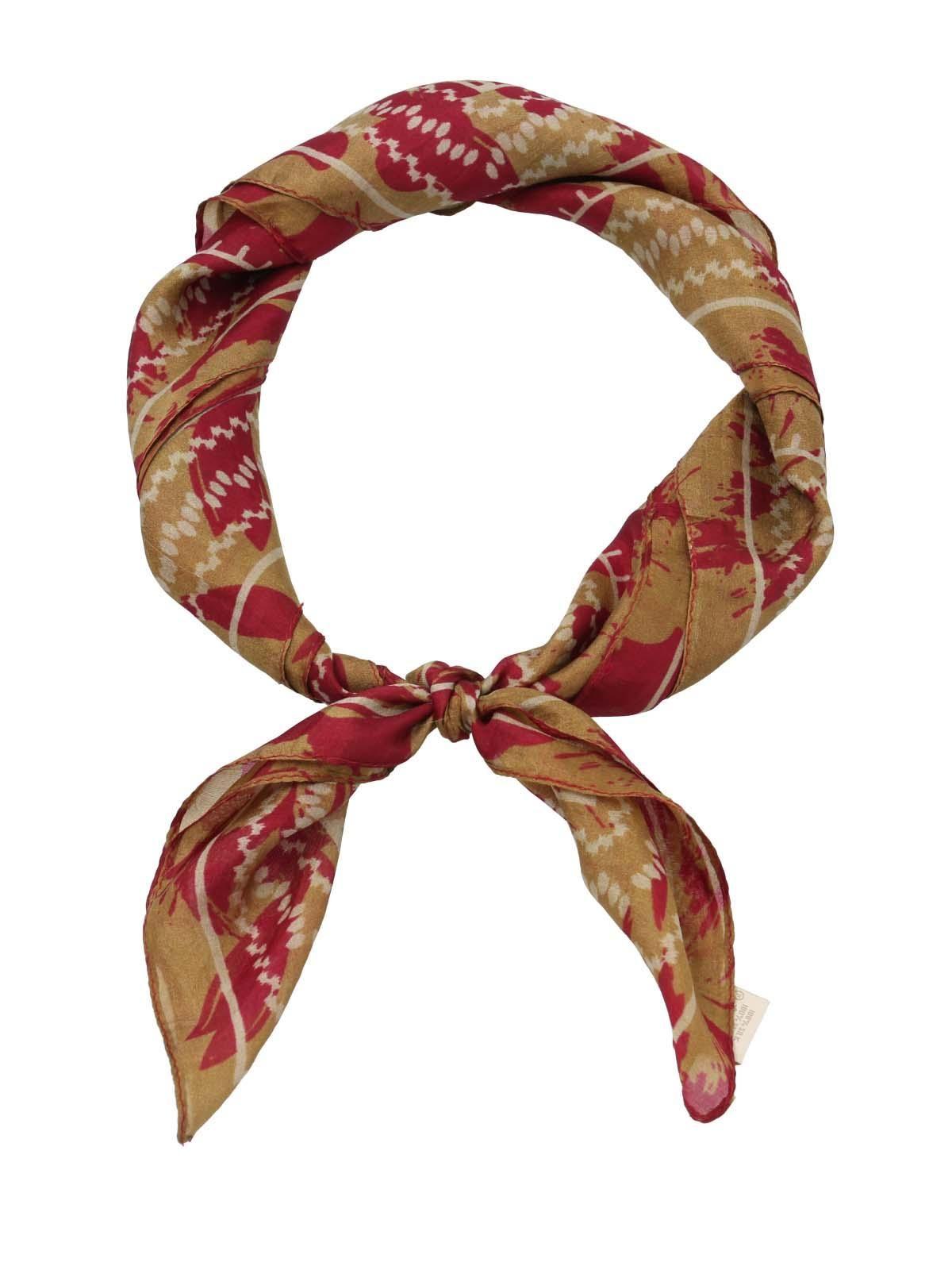 Pañuelo Seda Mujer Rkf Silk Bisset Rosado-0