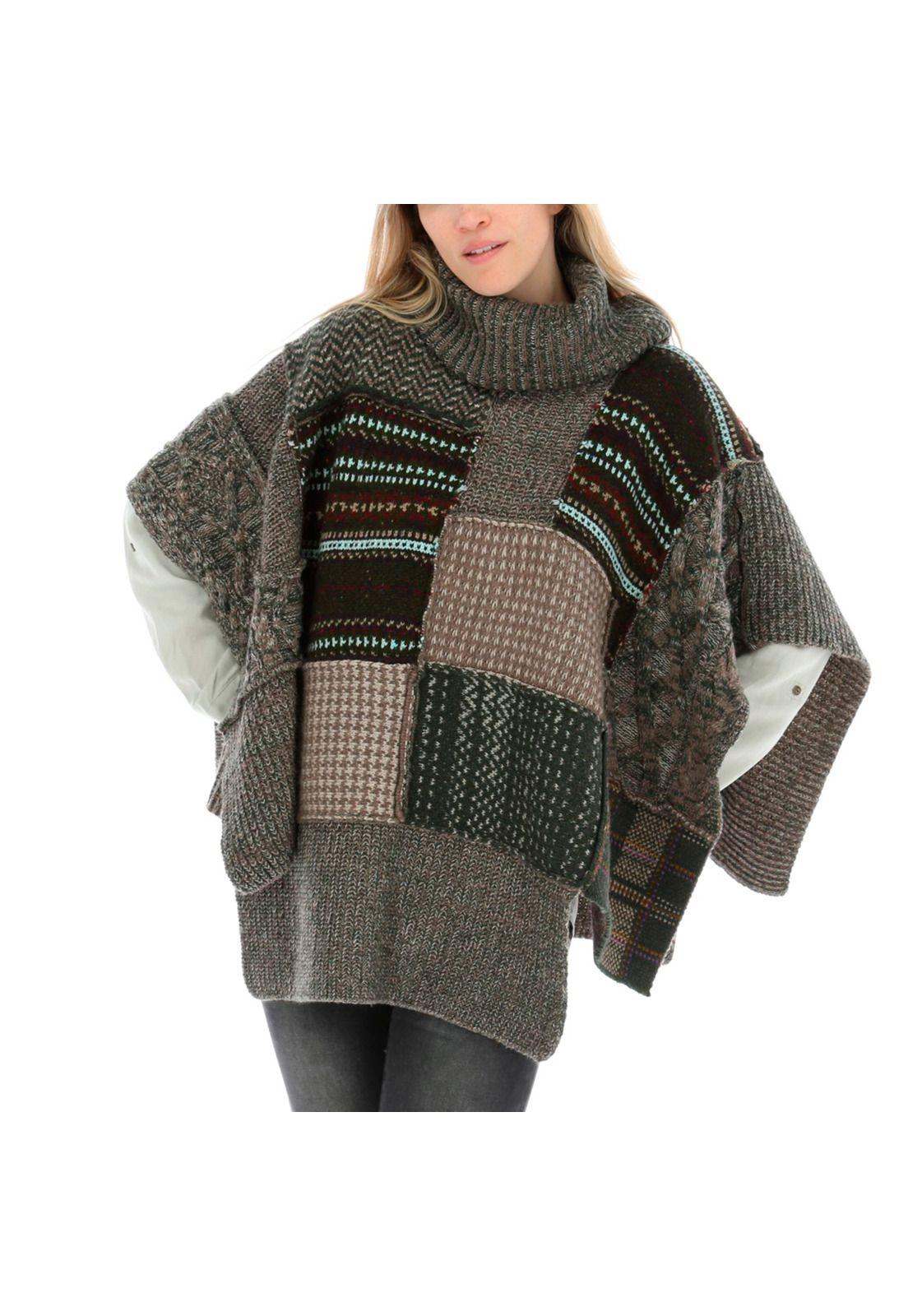 Poncho Quilt Rockford Multicolor-0