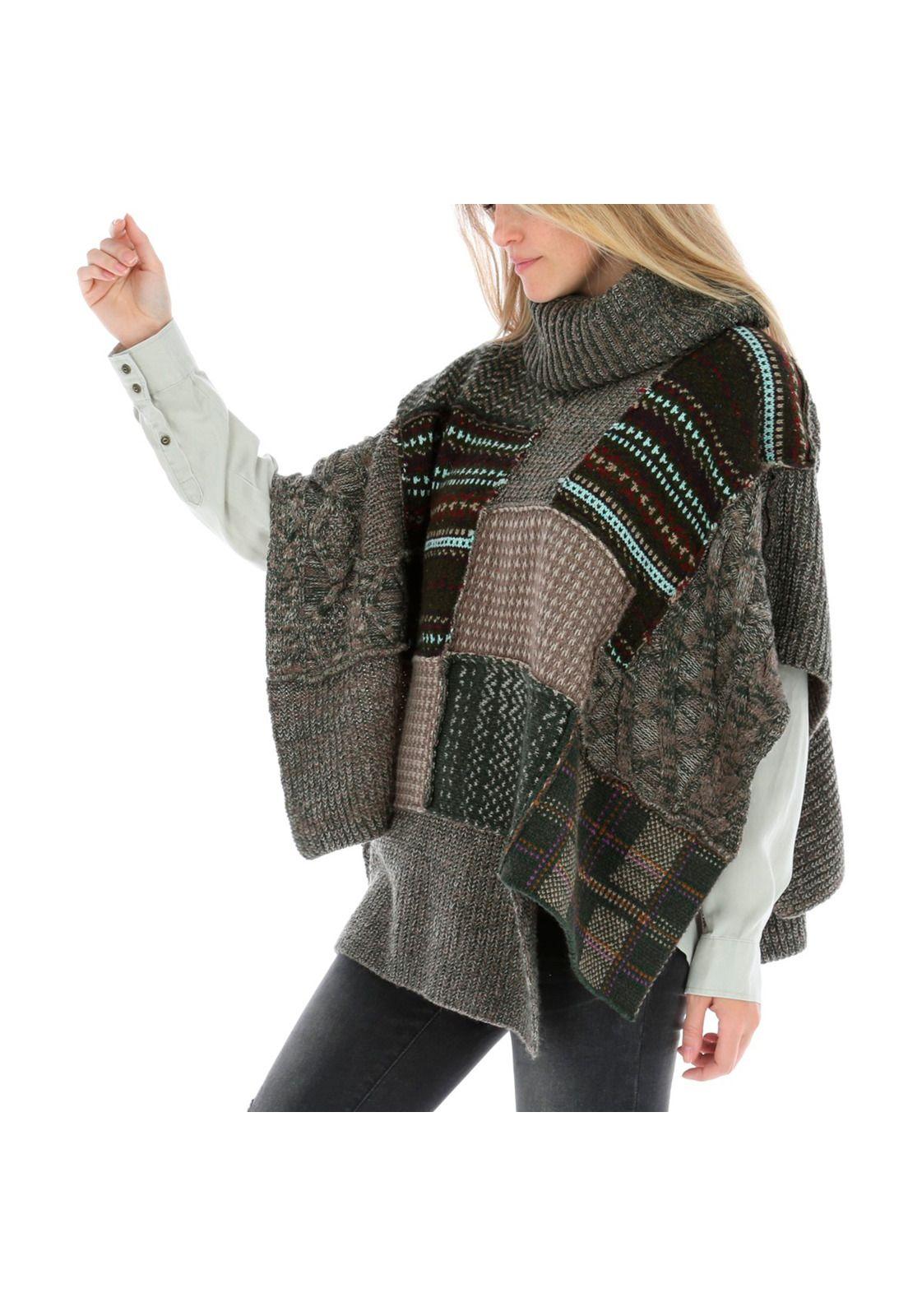 Poncho Quilt Rockford Multicolor-2