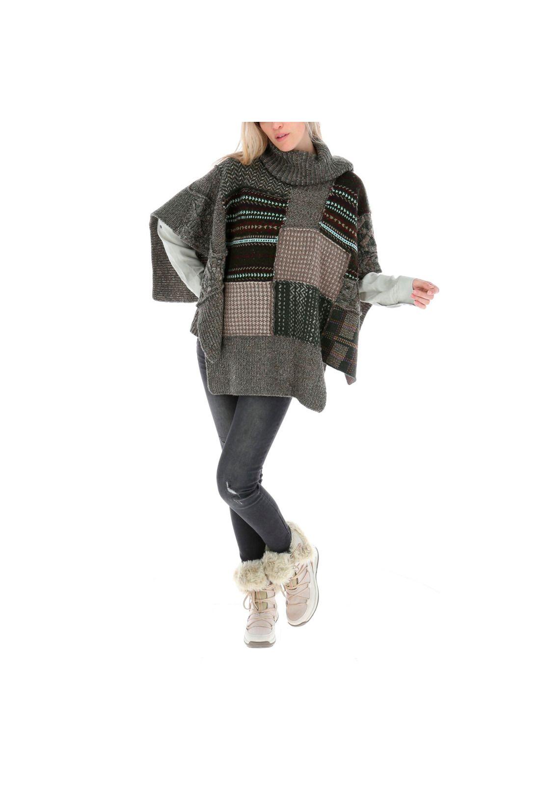 Poncho Quilt Rockford Multicolor-4