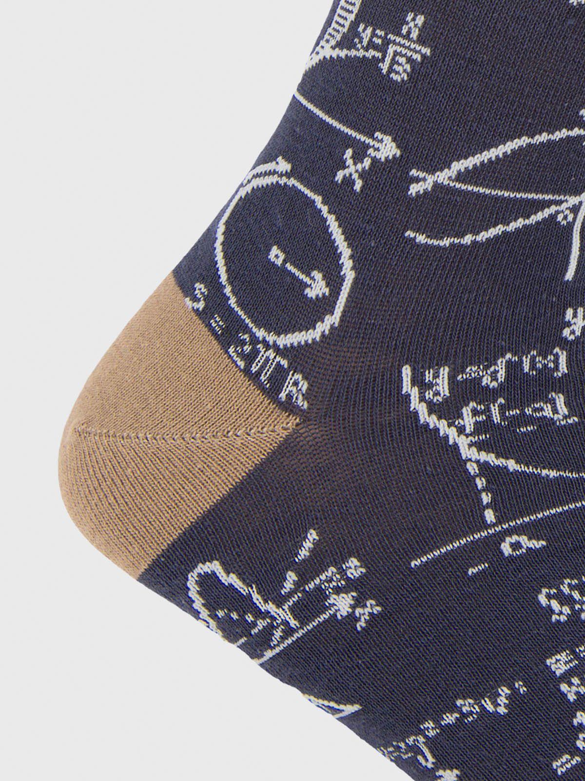 Calcetin Algodón Hombre C Engineer Azul-2