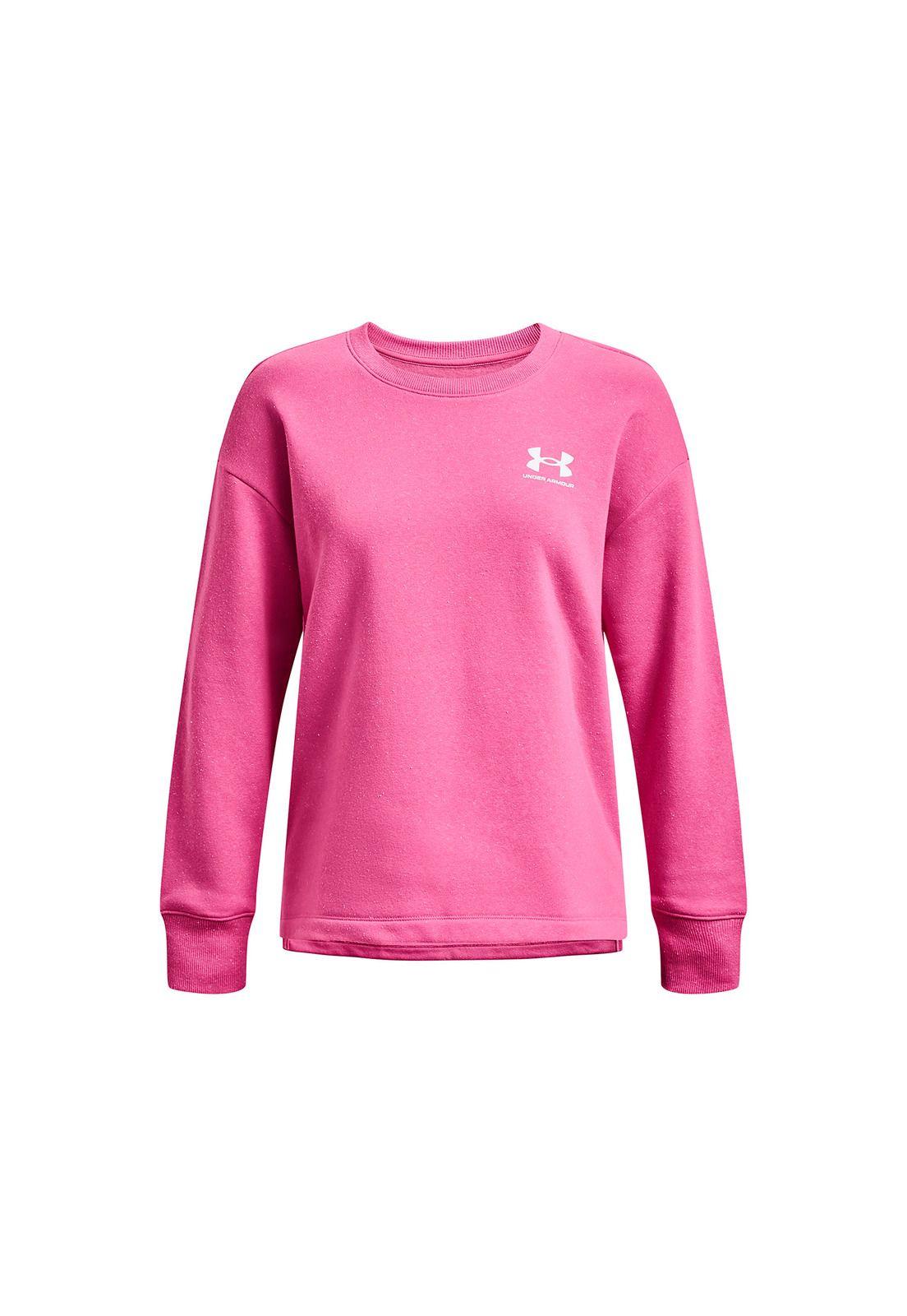 Polerón Oversize Rival Fleece mujer Rosa-0