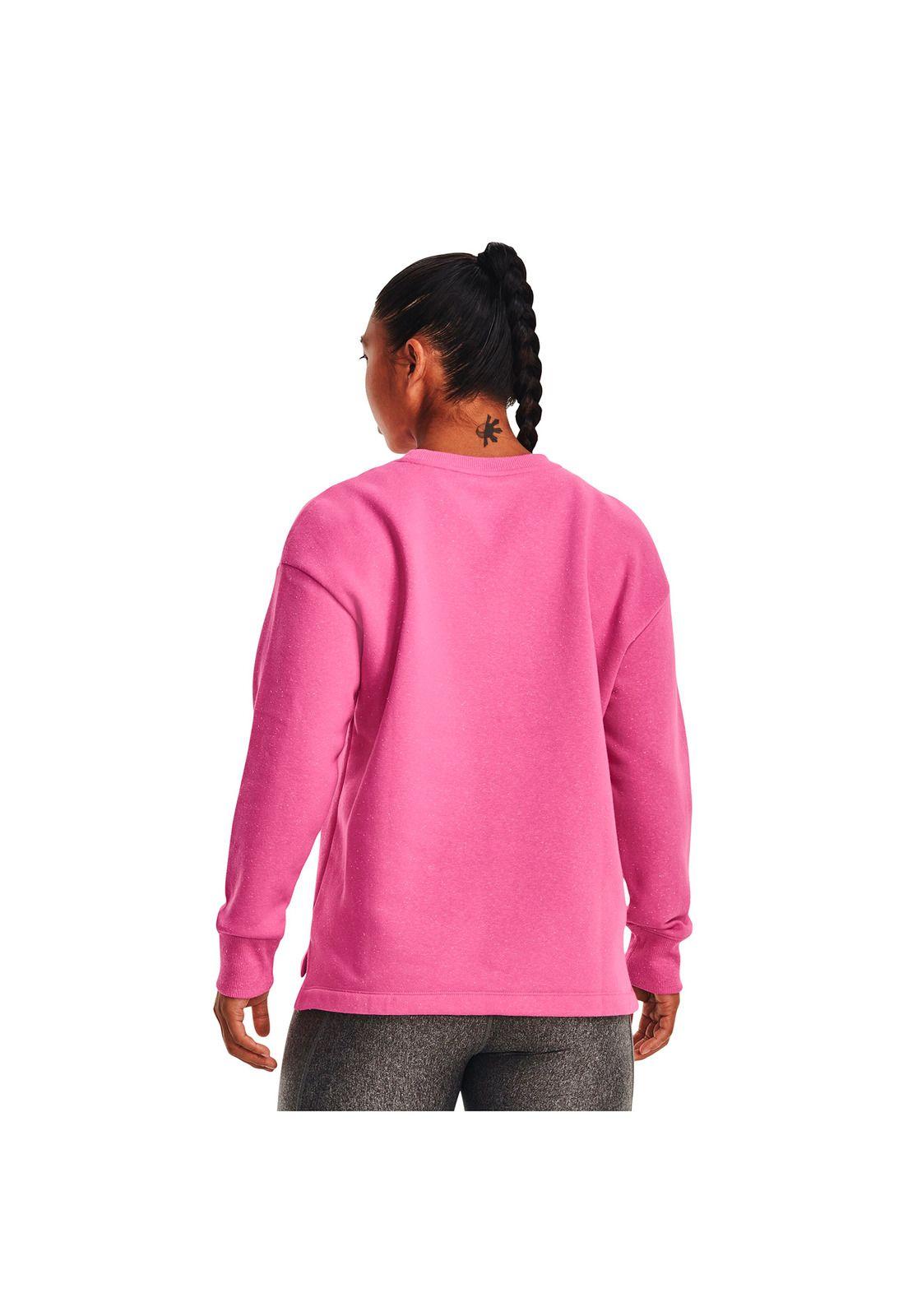 Polerón Oversize Rival Fleece mujer Rosa-4