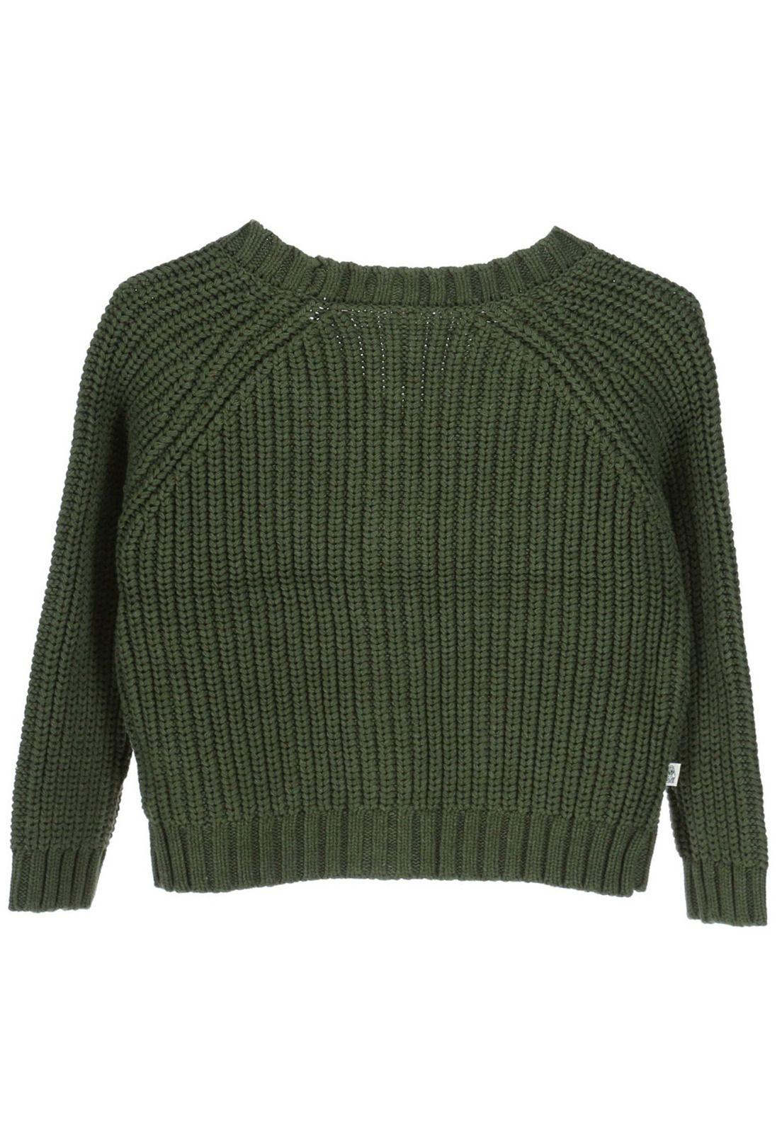 Cardigan Hoja Verde-1
