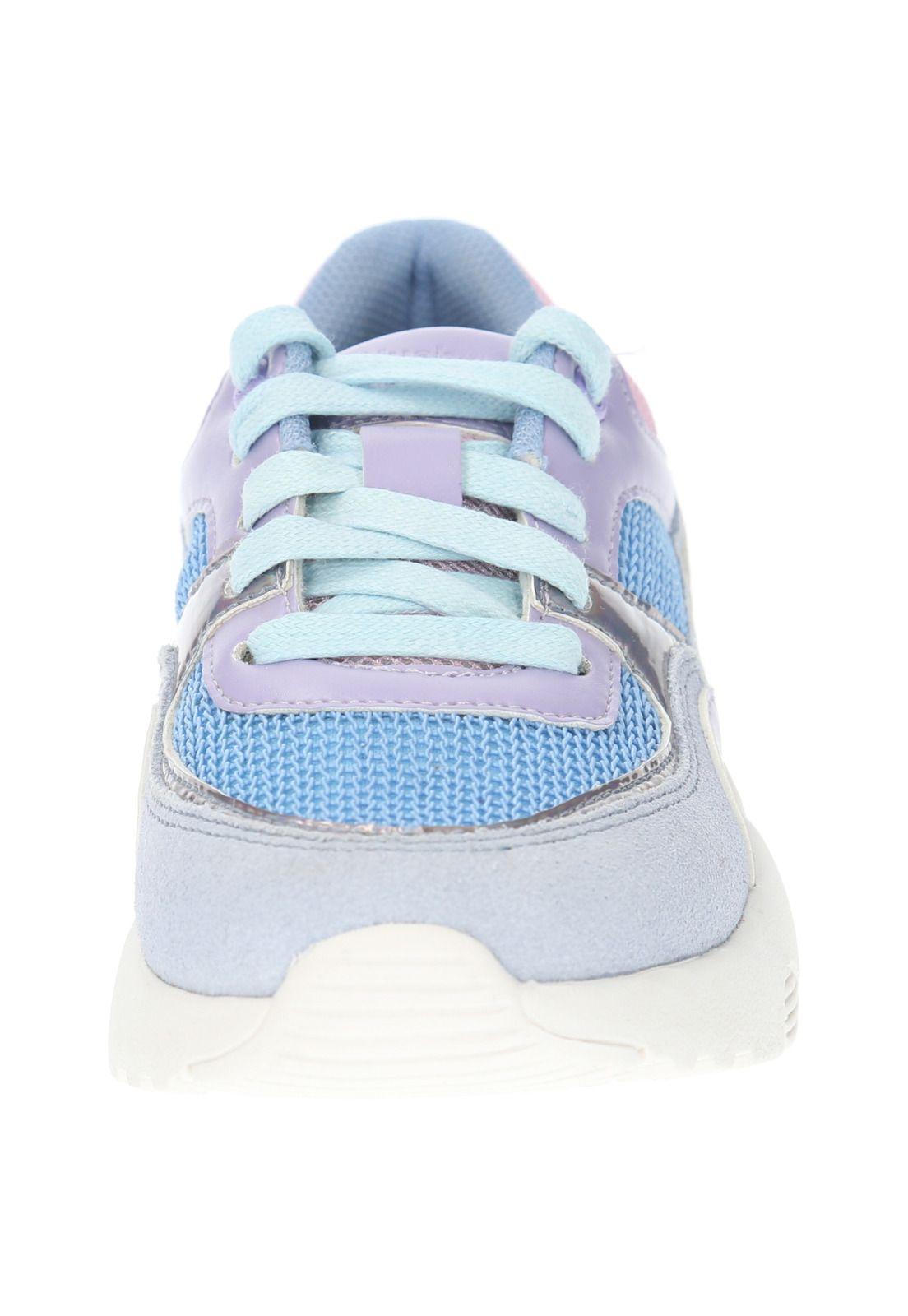 Zapatilla Andrea (30-36) Morado Niña-2