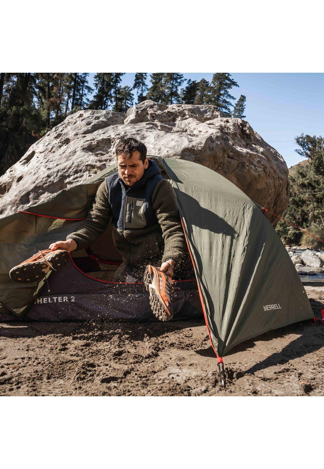 Carpa 2 personas Shelter Verde Oscuro-7