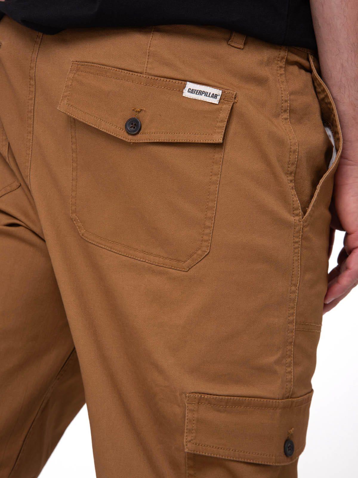 Pantalón Casual Hombre Cargo Slim Café-4