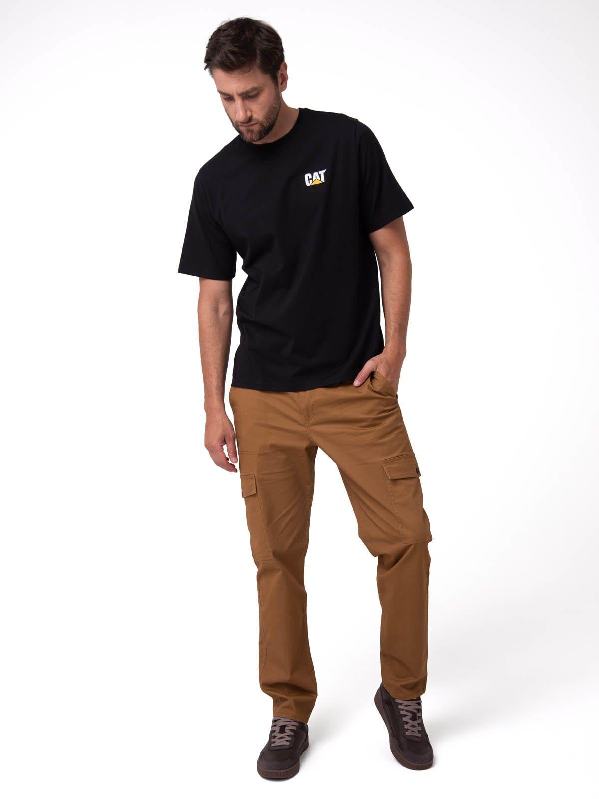 Pantalón Casual Hombre Cargo Slim Café-6